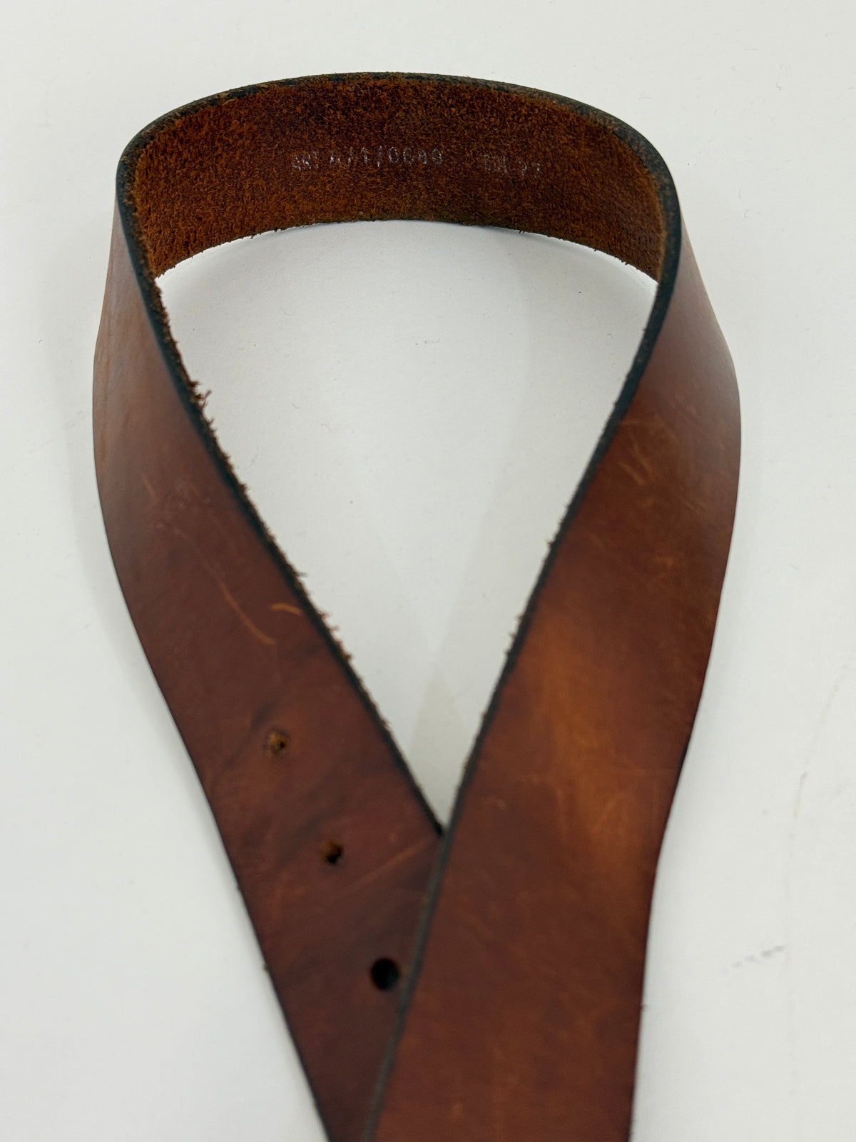 Etichetta Levi’s 100% Real Leather Made in Italy