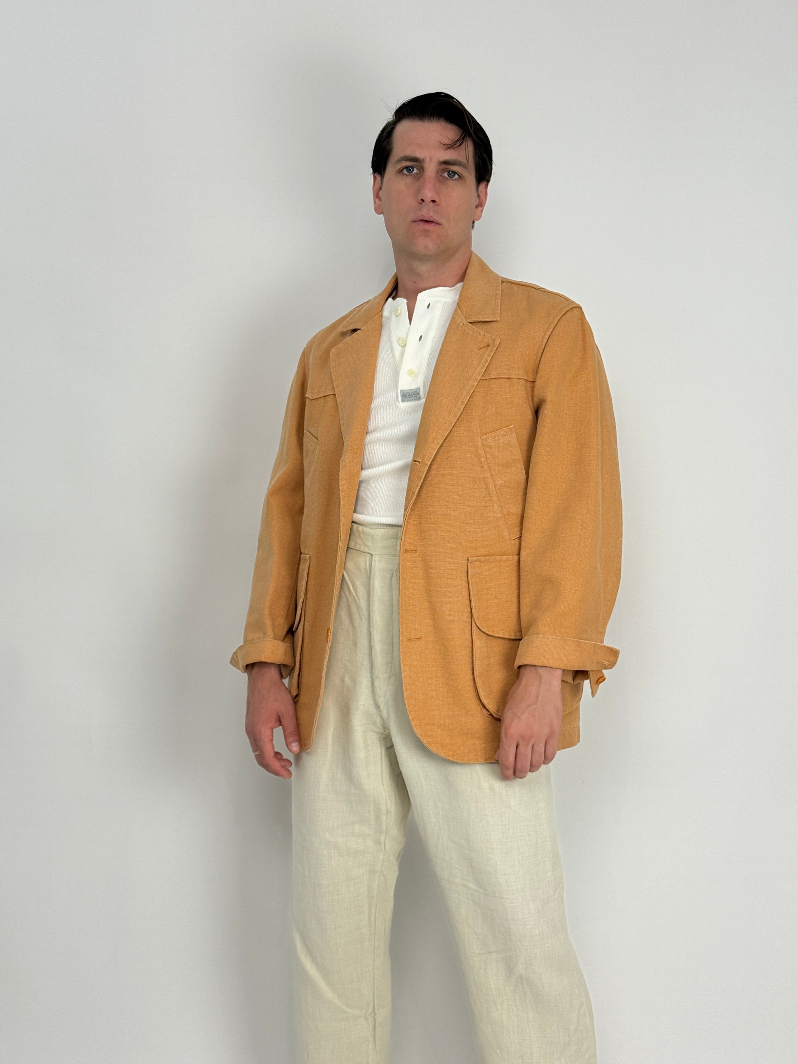 Giacca Sahariana in cotone naturale