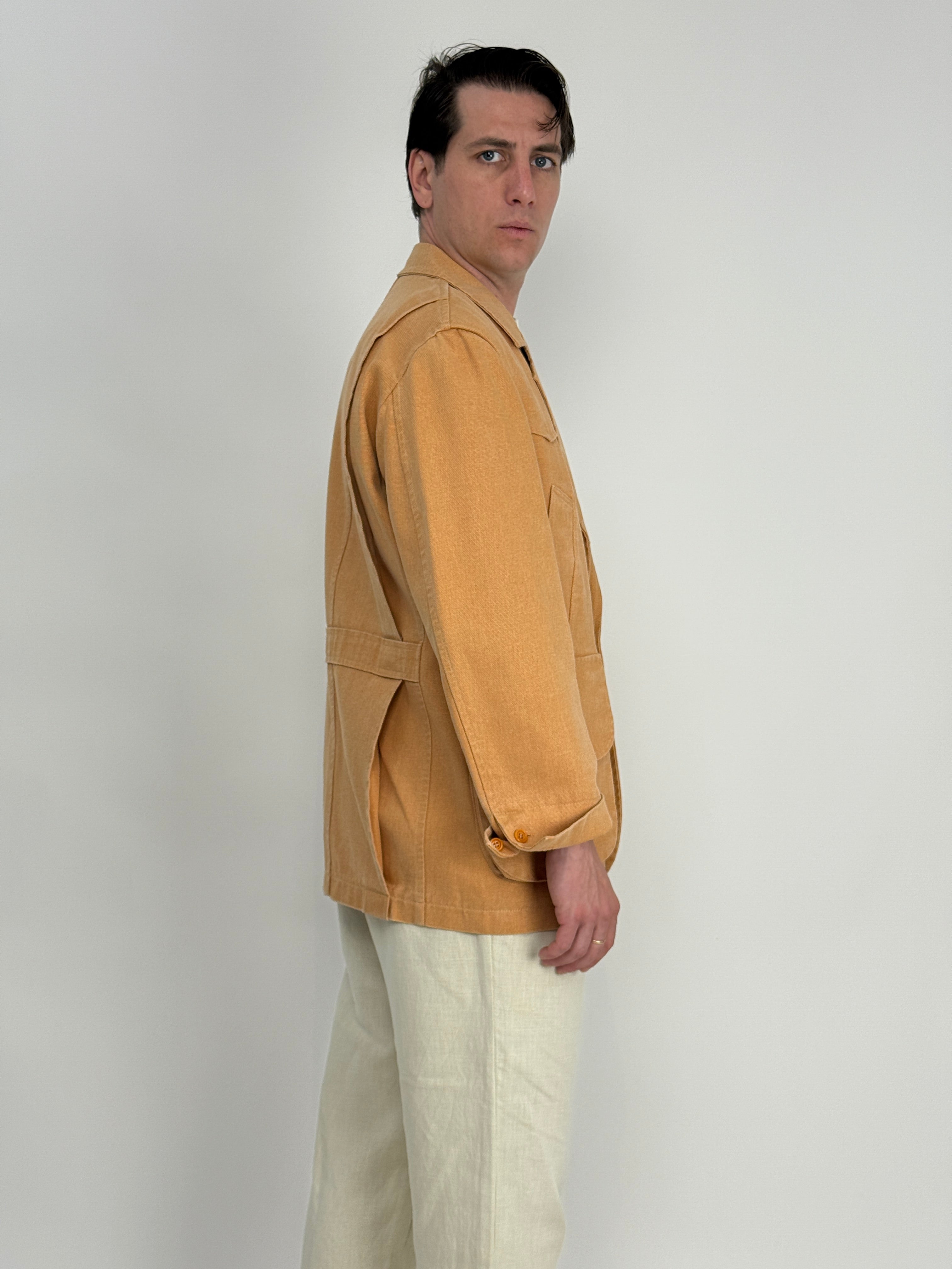 Giacca Sahariana in cotone naturale