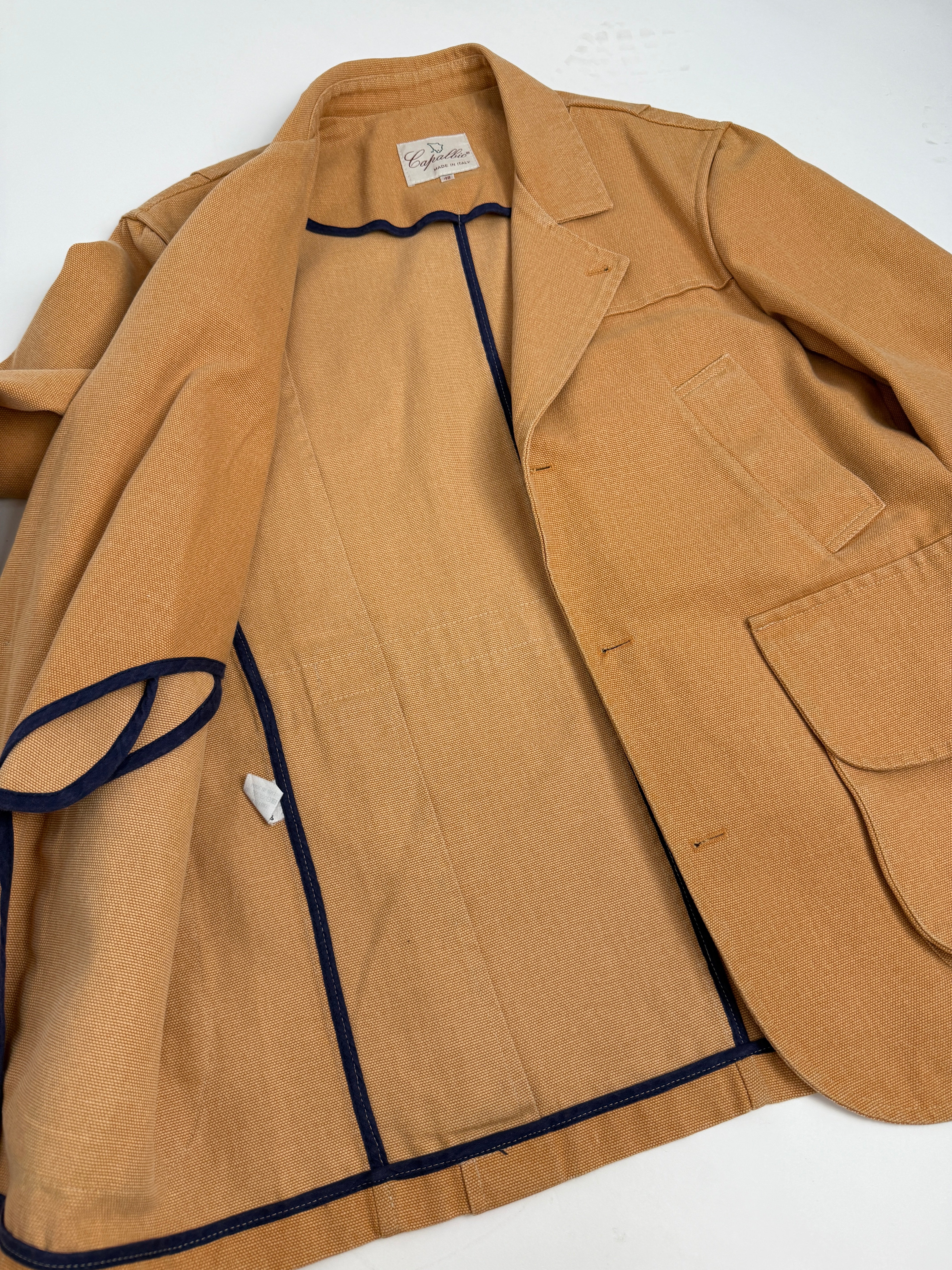 Giacca Sahariana in cotone naturale