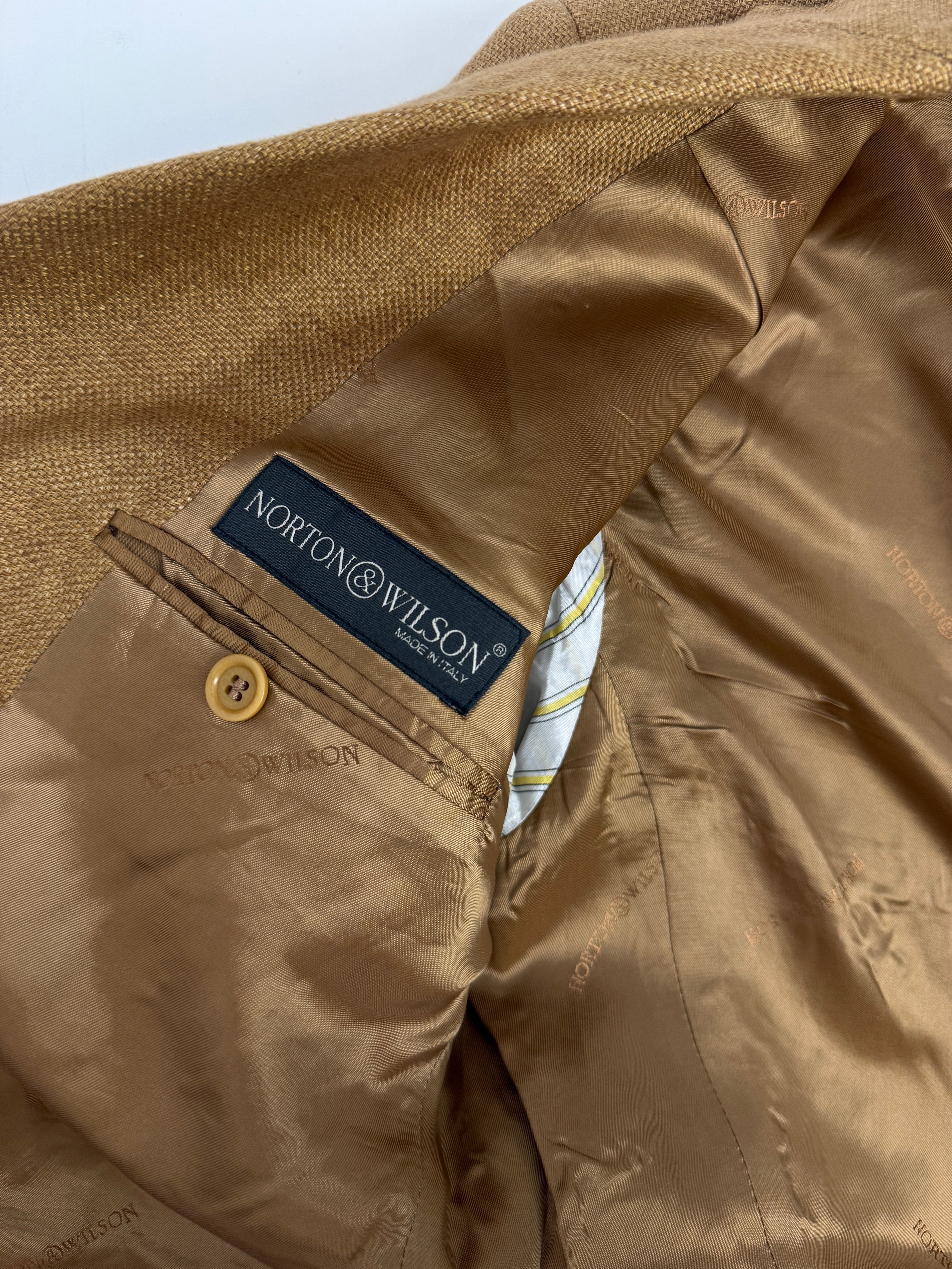 Giacca sartoriale in lino