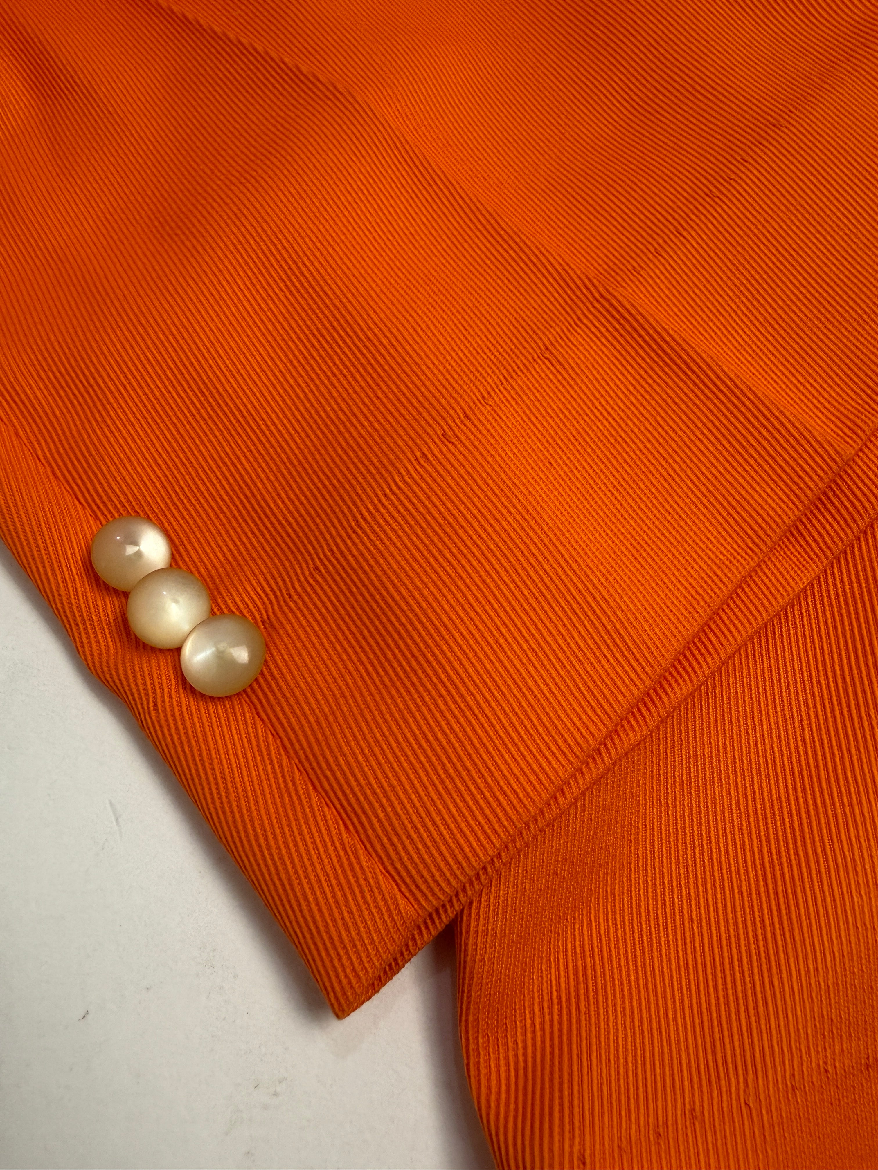 Pantaloni Arancio Anni '70/'80 - Taglia 40/42