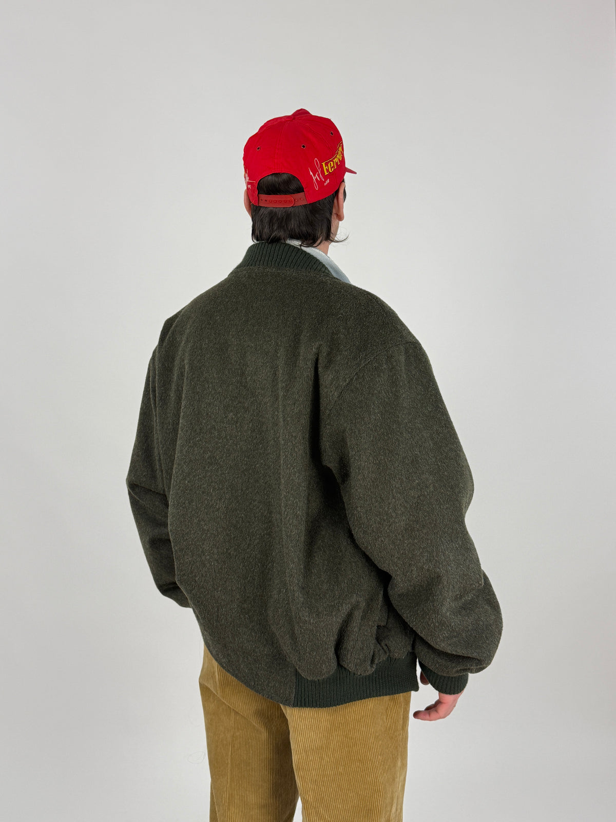 Bomber Kapriol Tiroler Loden Anni '70 Verde Bosco - Taglia XL