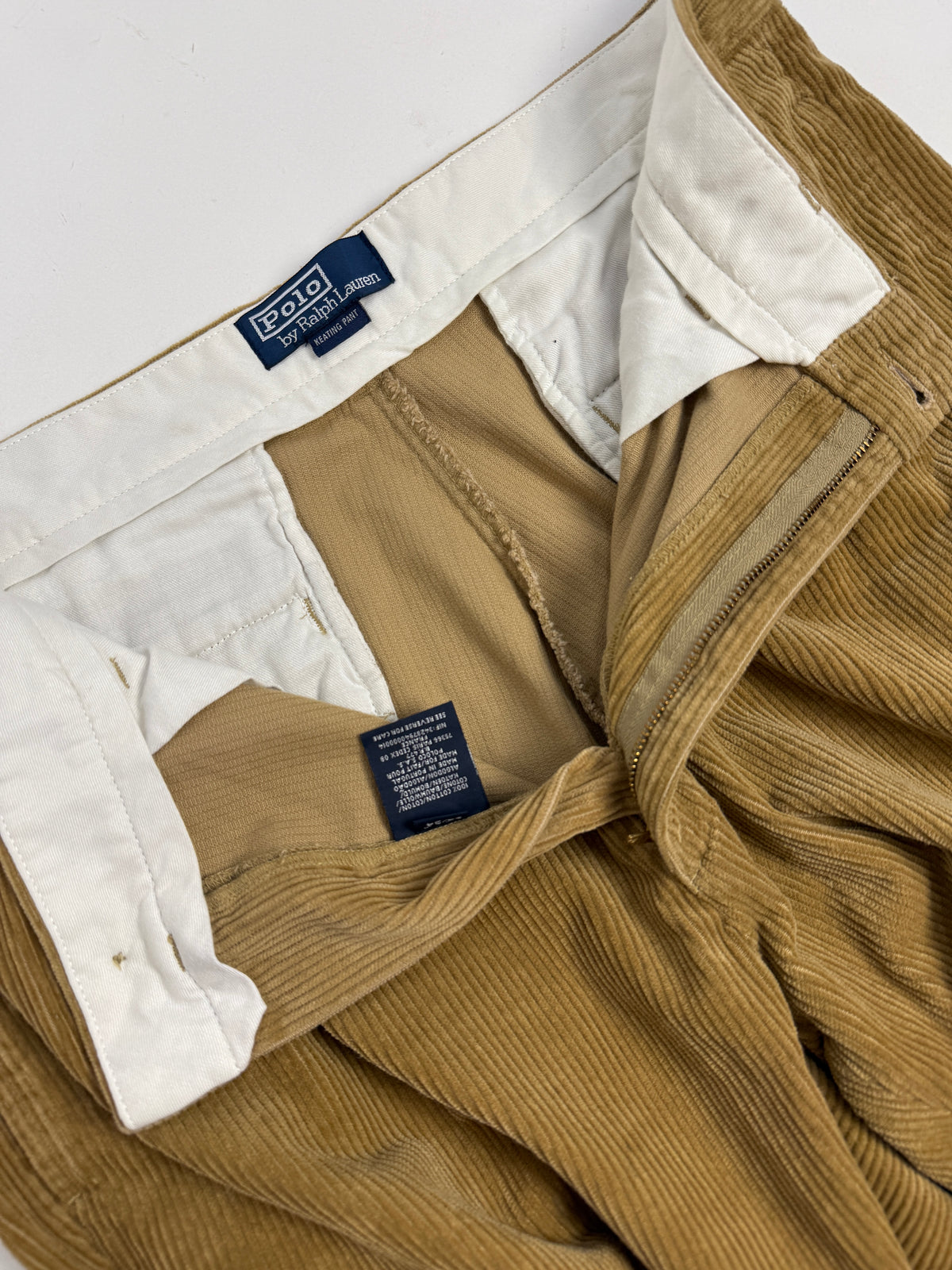 Etichette e finiture interne dei pantaloni Polo Ralph Lauren Keating