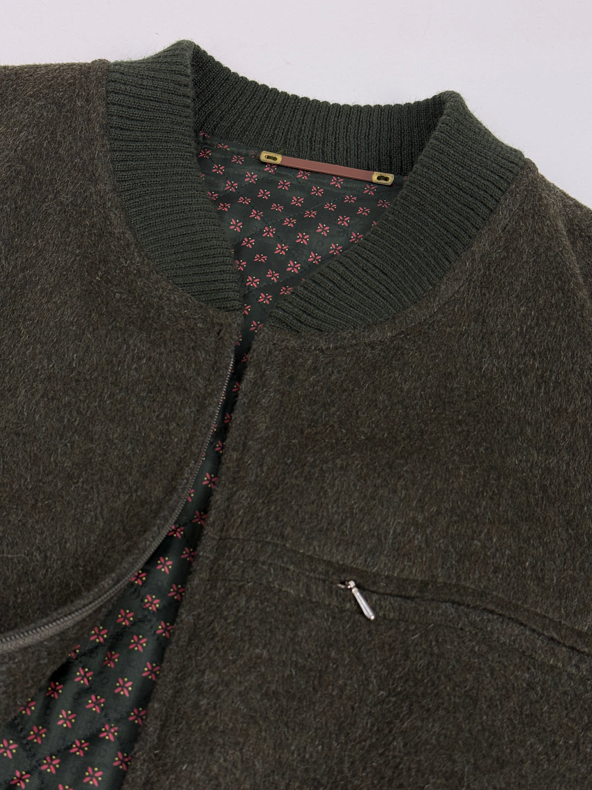 Bomber Kapriol Tiroler Loden Anni '70 Verde Bosco - Taglia XL