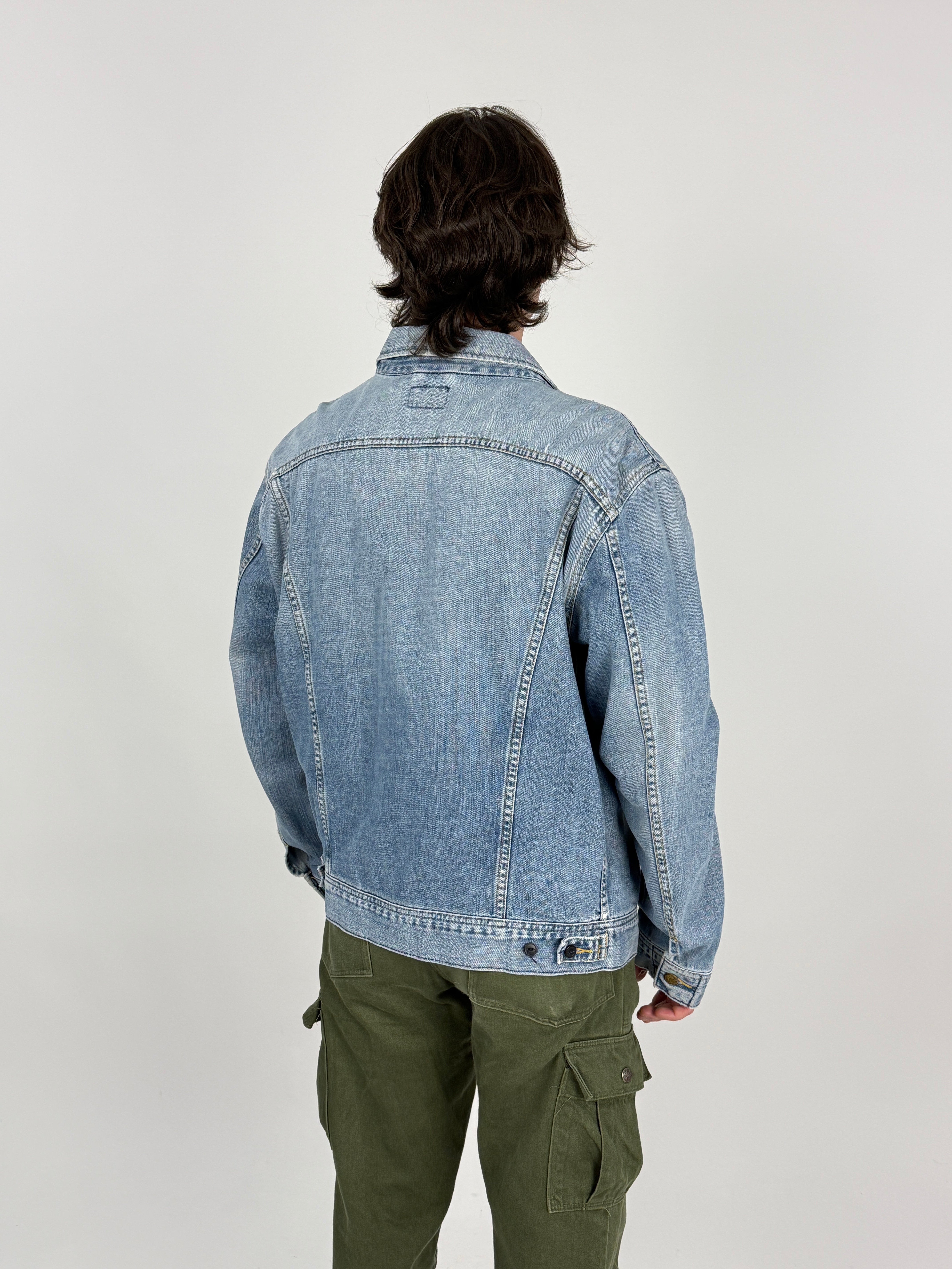 Giacca Denim Trucker Lee Vintage  Stonewash - Taglia XL