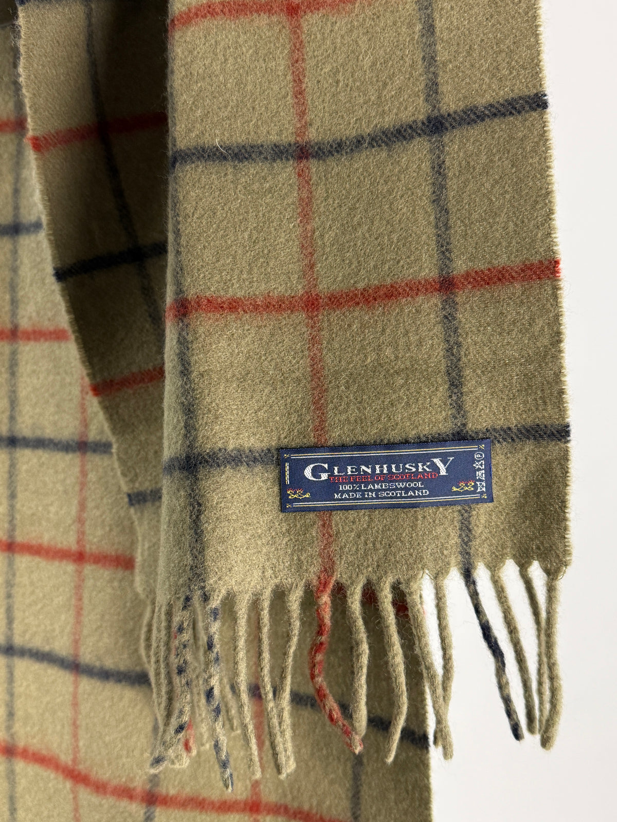Sciarpa Glenhusky a Quadri Made in Scotland