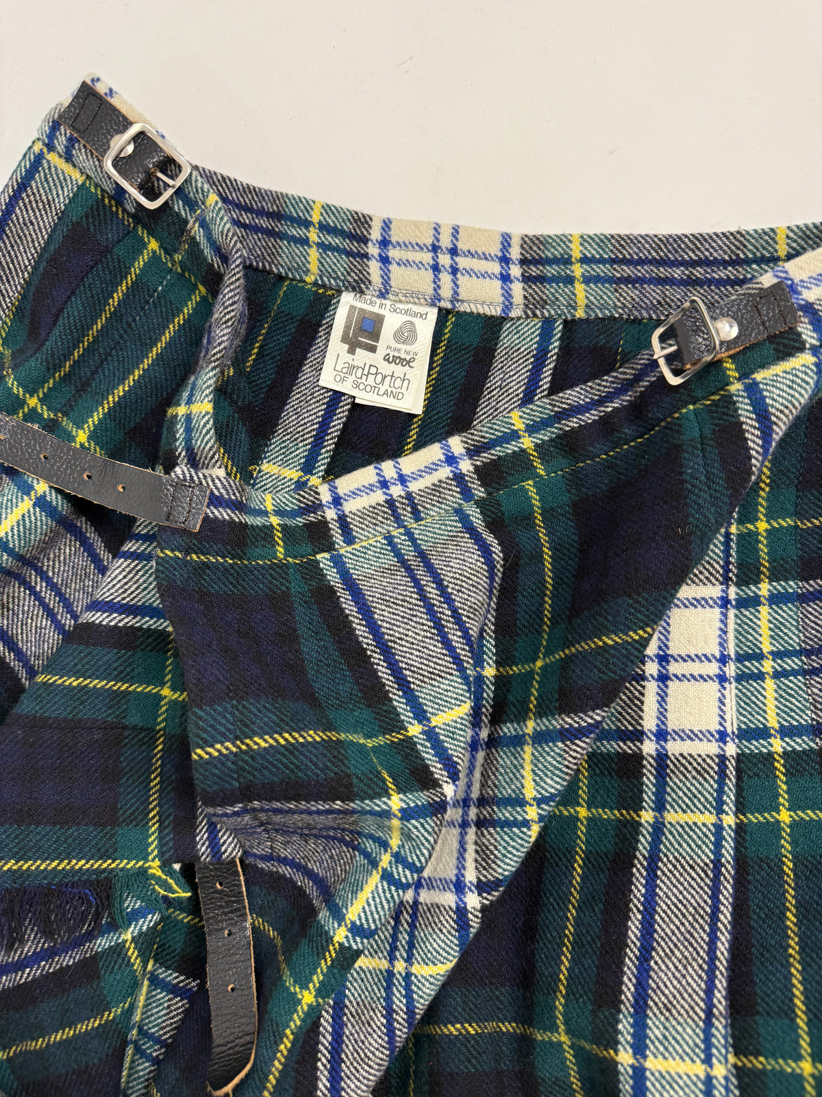 Kilt Vintage Tartan in Pura Lana Made in Scotland - Taglia 42/M