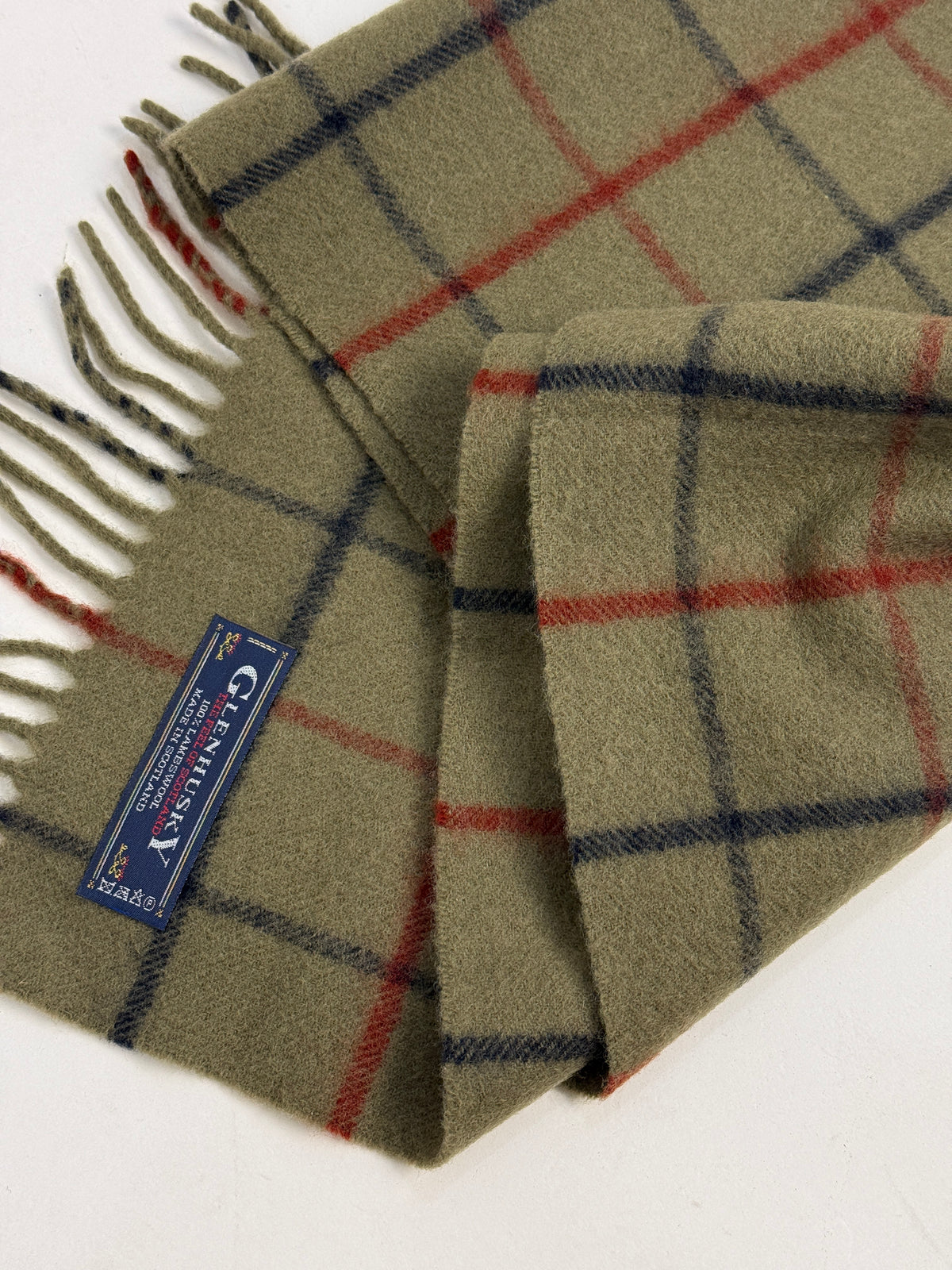 Sciarpa Glenhusky a Quadri Made in Scotland