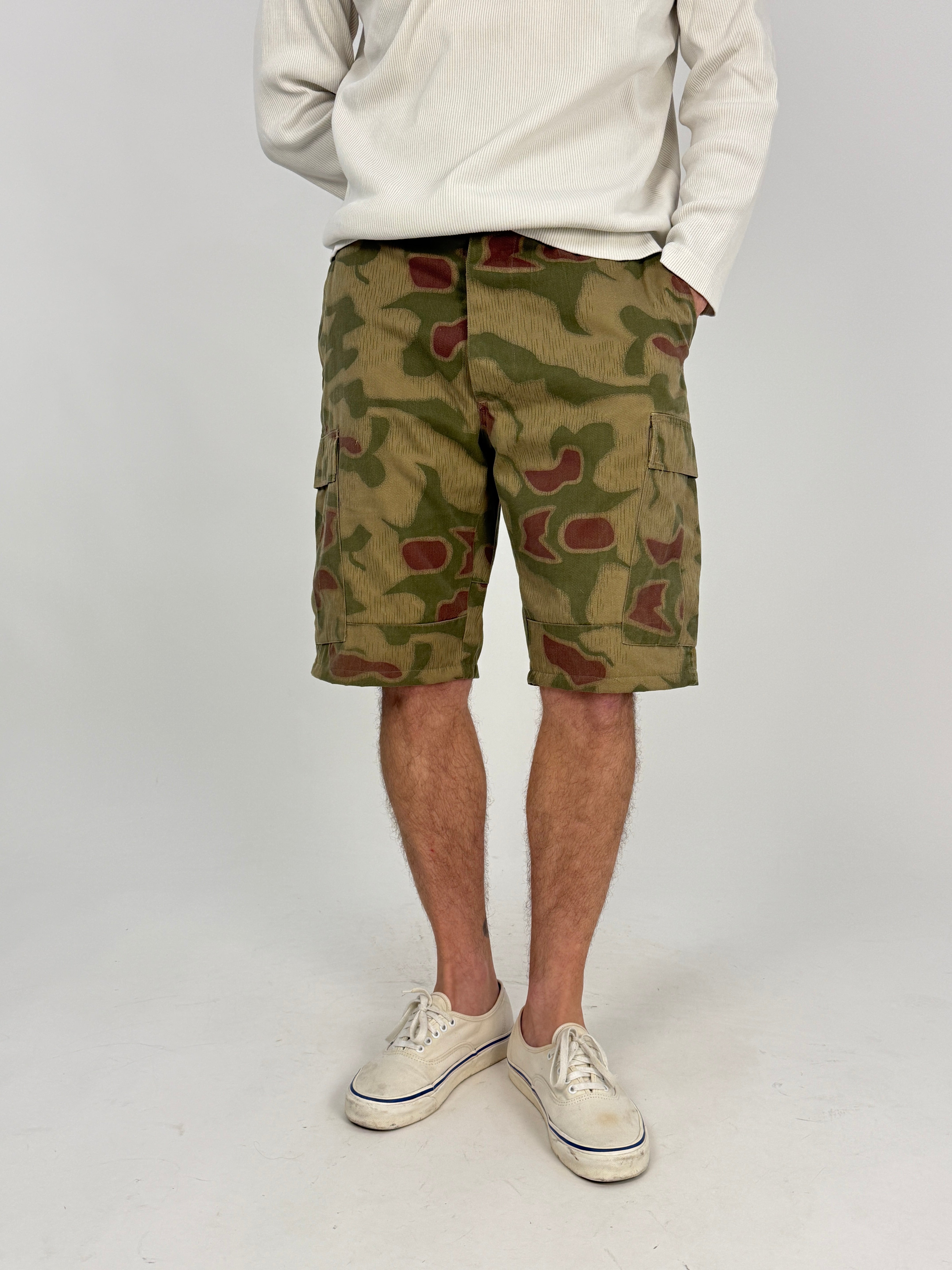 Bermuda Cargo Militare Vintage USA -  BDG Camo Combat - Taglia 48/M