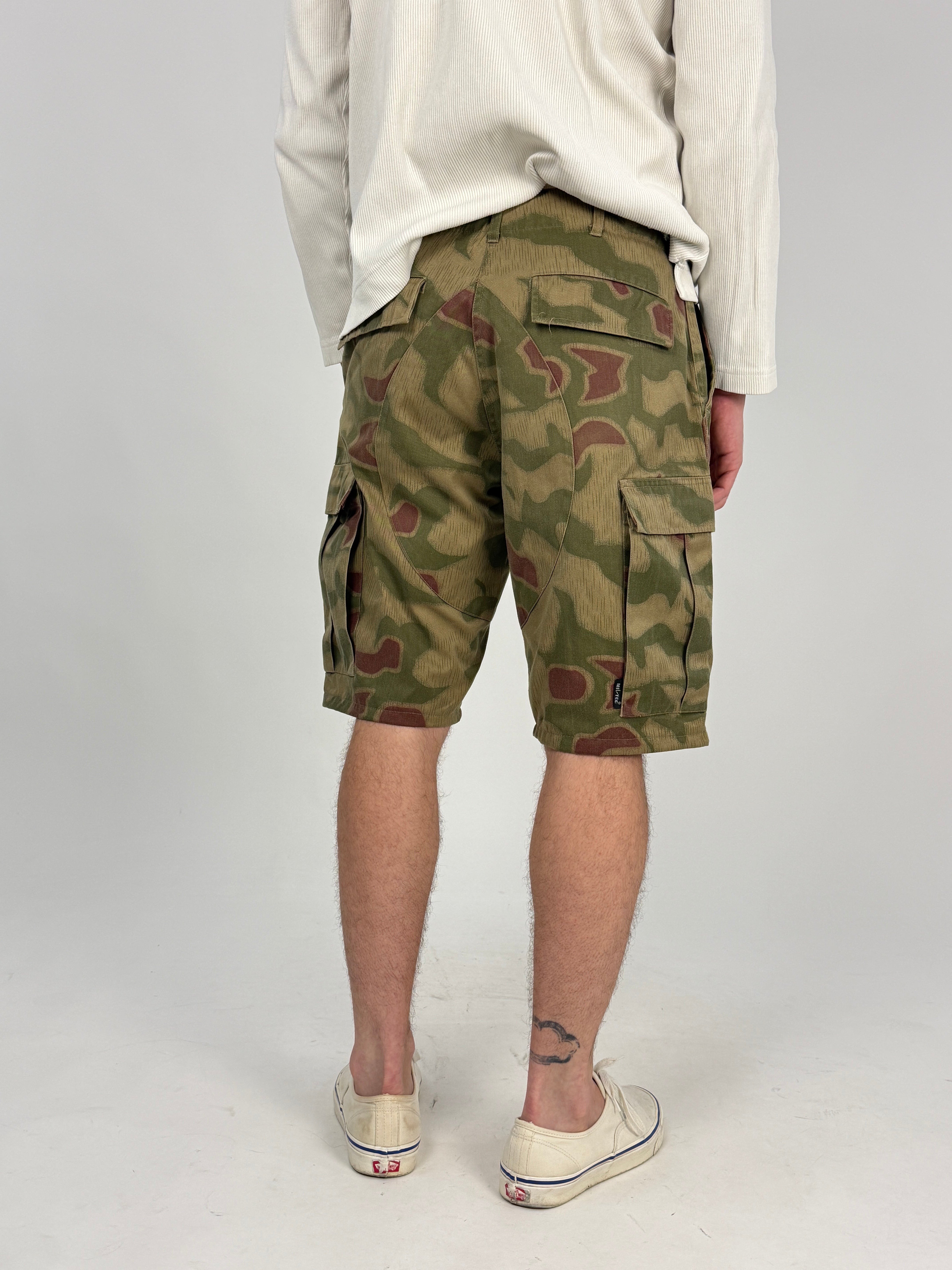 Bermuda Cargo Militare Vintage USA -  BDG Camo Combat - Taglia 48/M