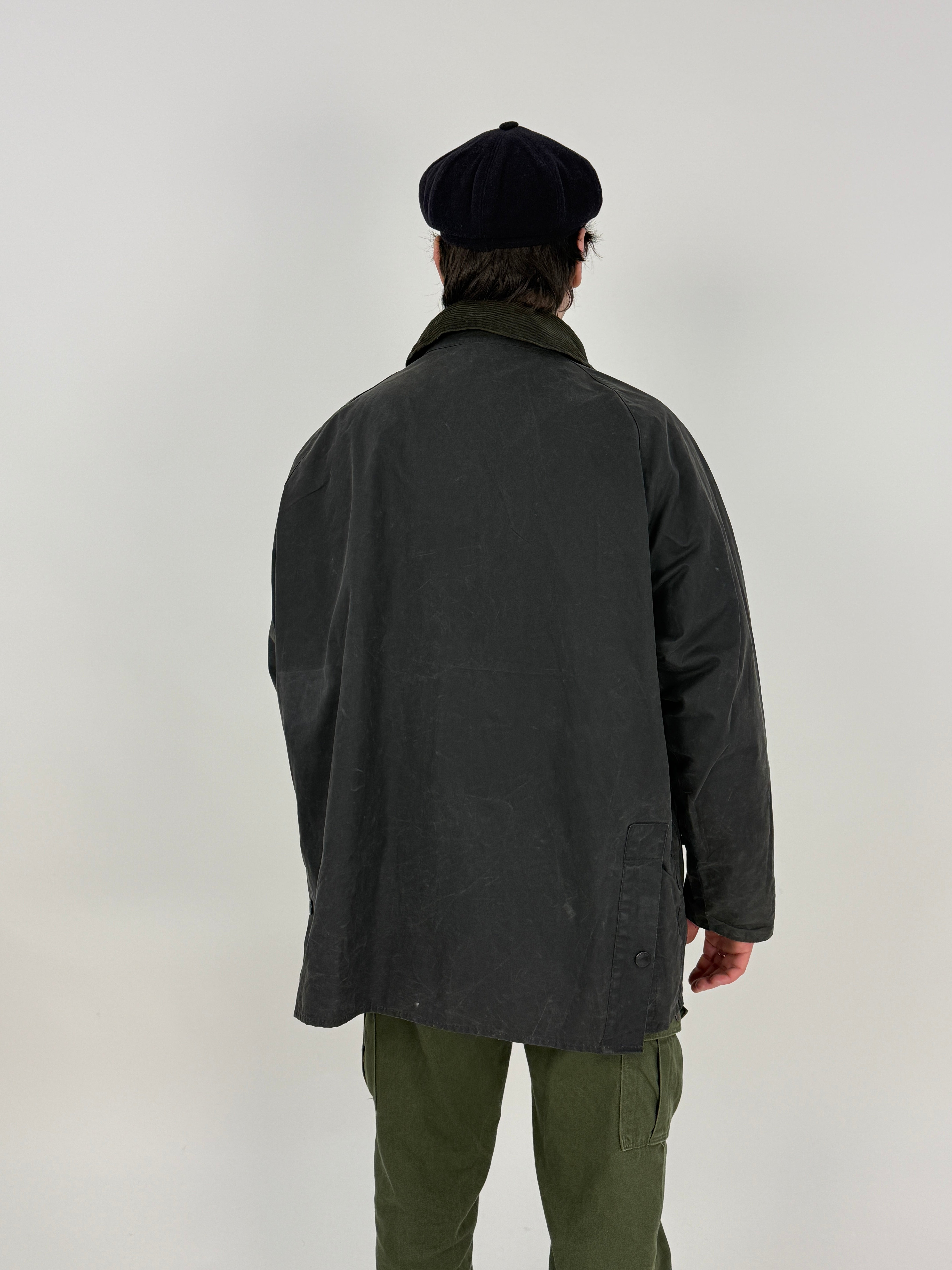 Giacca Barbour Bedale anni '90 – Waxed Jacket Blu, Made in England