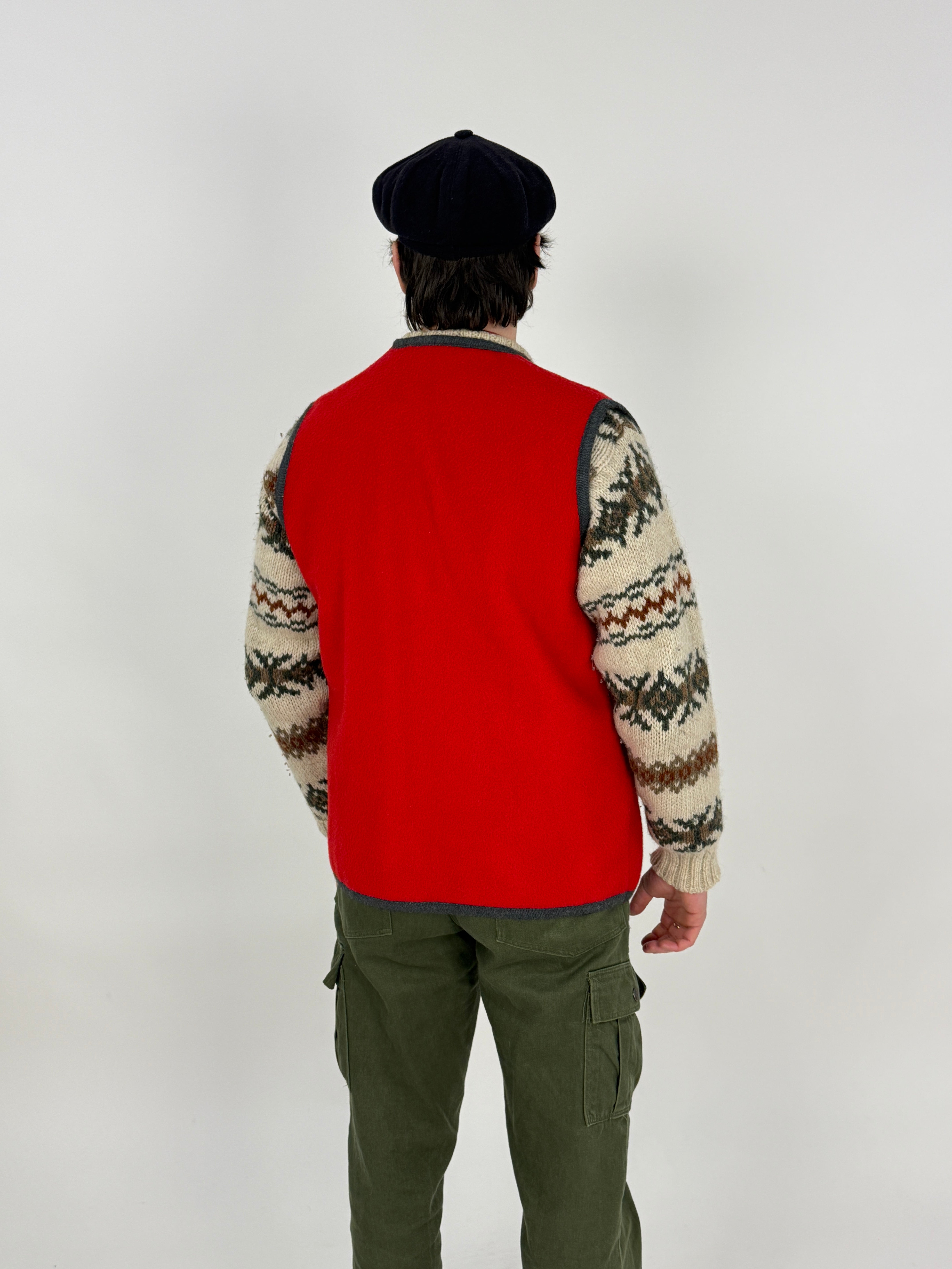 Gilet vintage in lana
