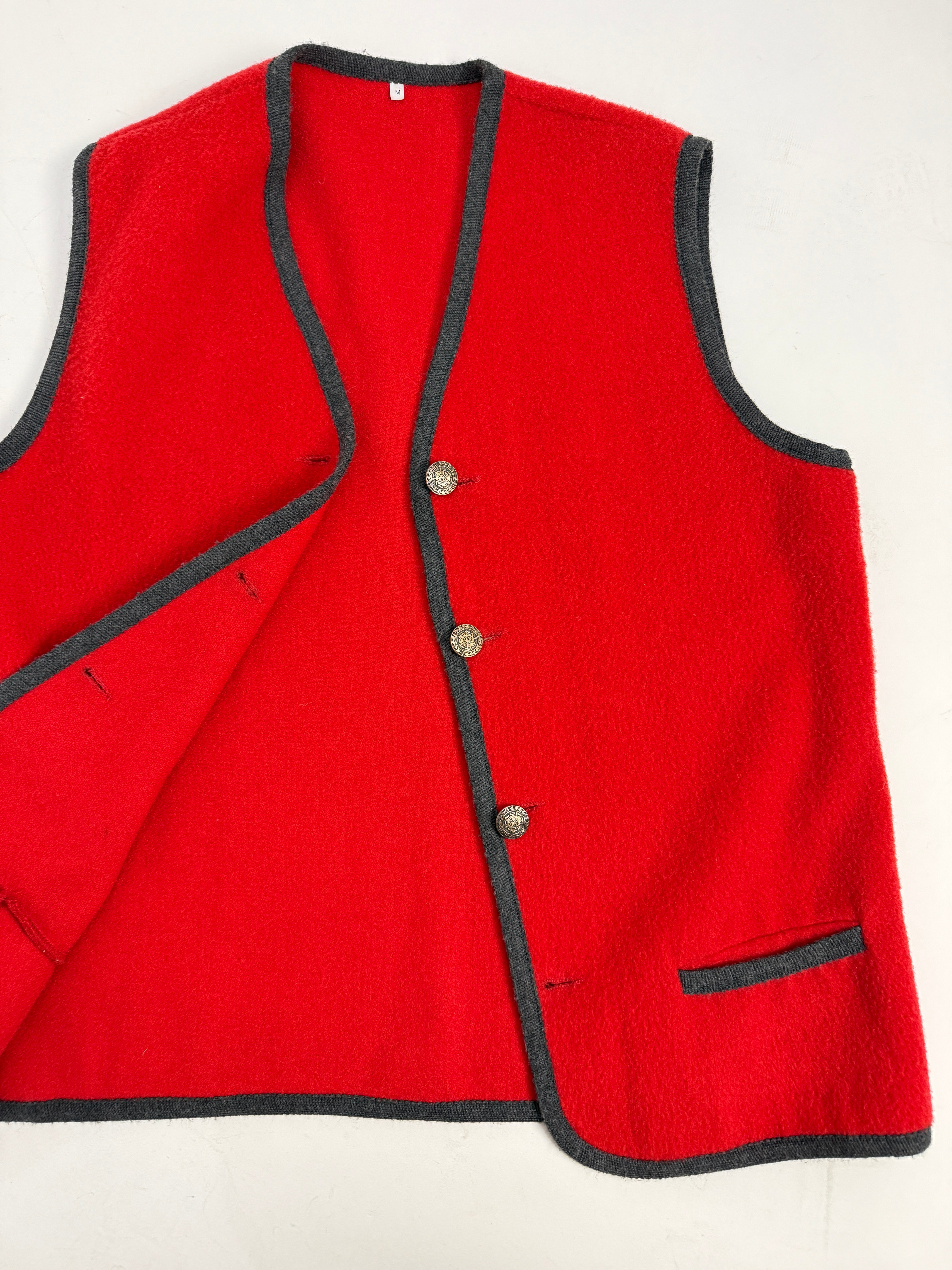 Gilet vintage in lana