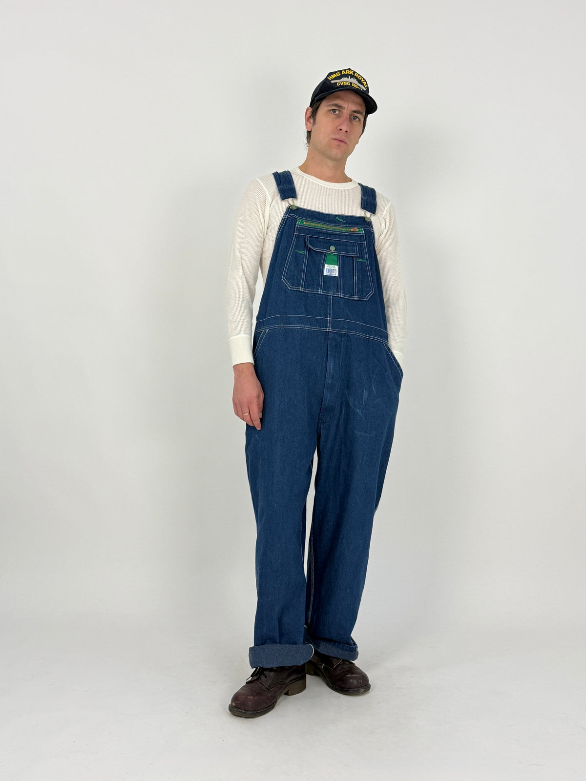 Salopette Vintage Liberty Overalls Denim - Taglia XXL