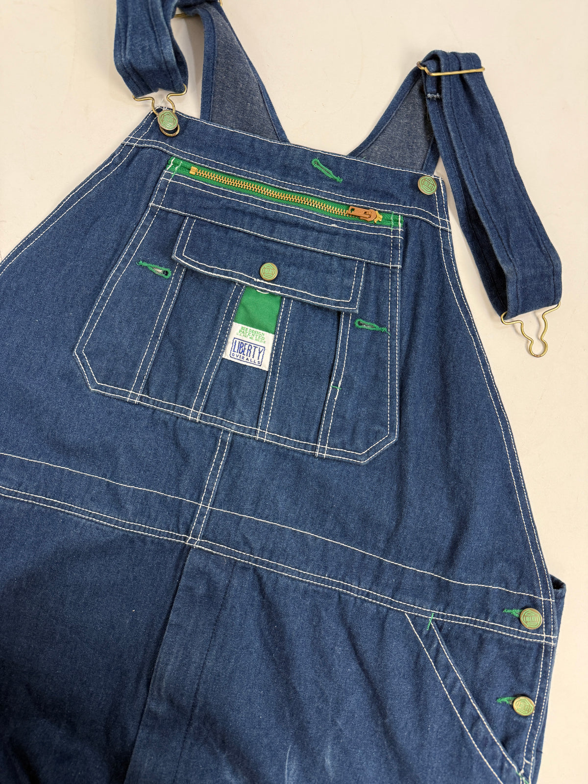 Salopette Vintage Liberty Overalls Denim - Taglia XXL