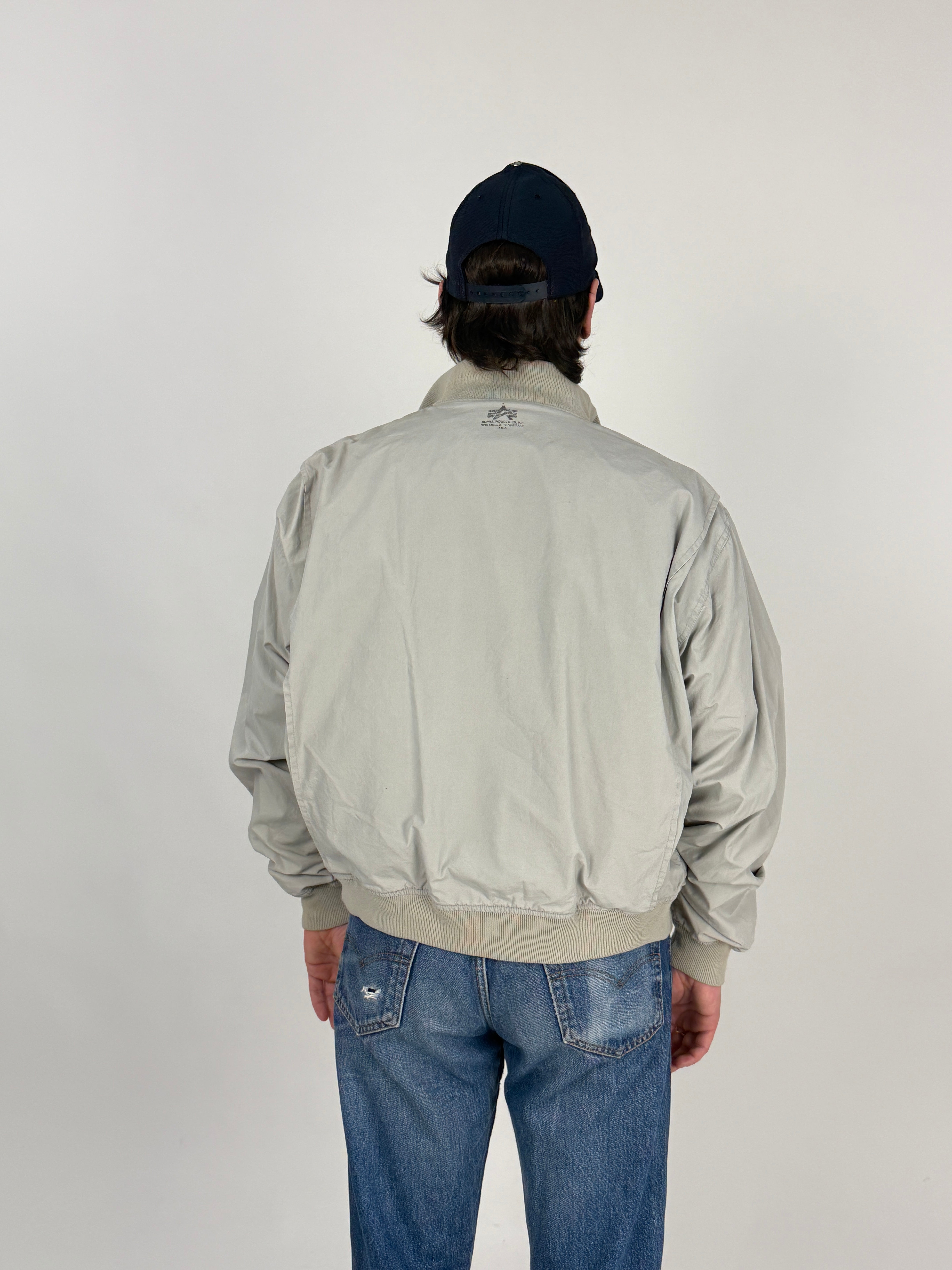 Bomber Vintage Alpha Industries Military Spec - Taglia M/L (etich. XL)