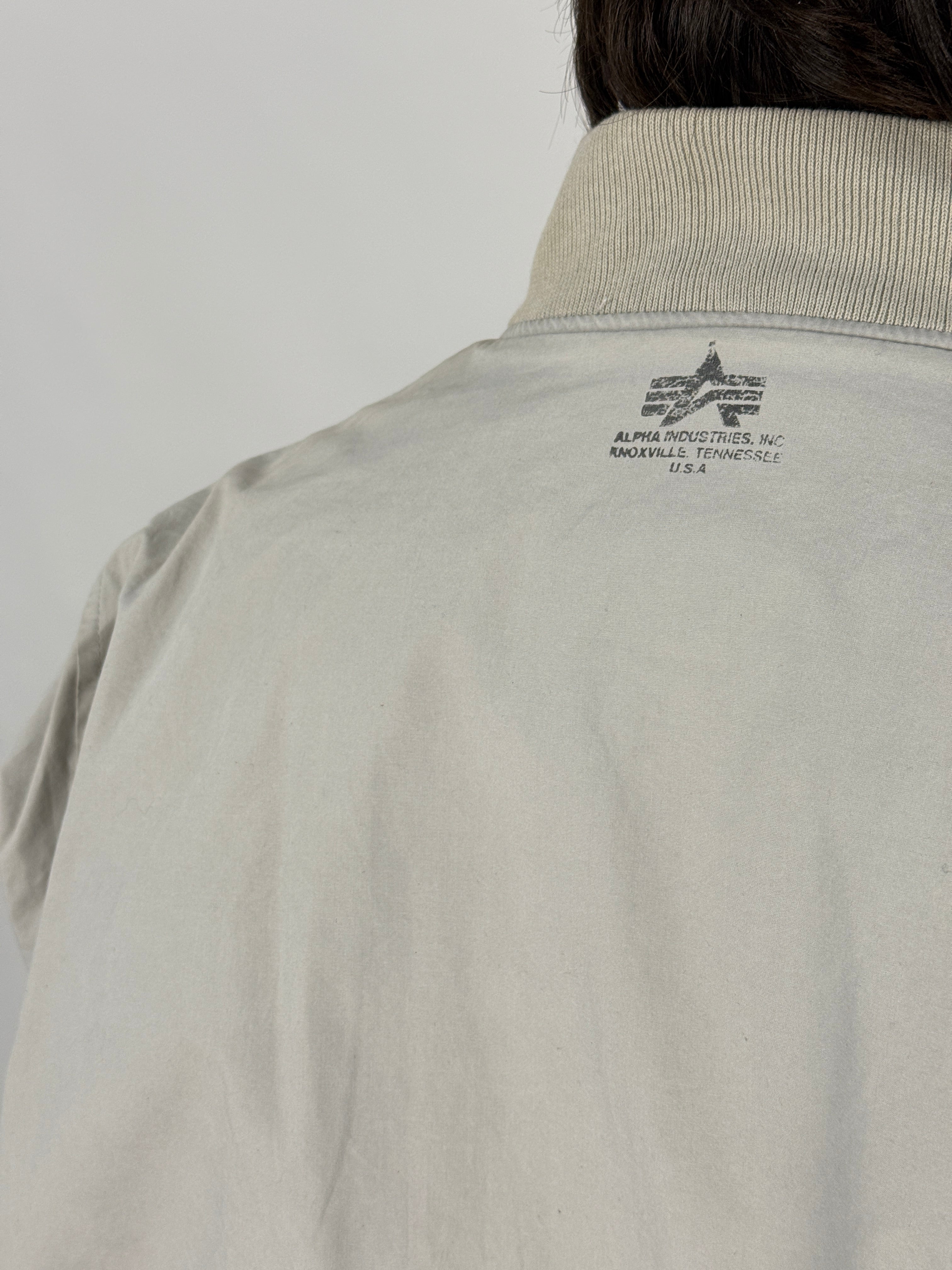 Bomber Vintage Alpha Industries Military Spec - Taglia M/L (etich. XL)