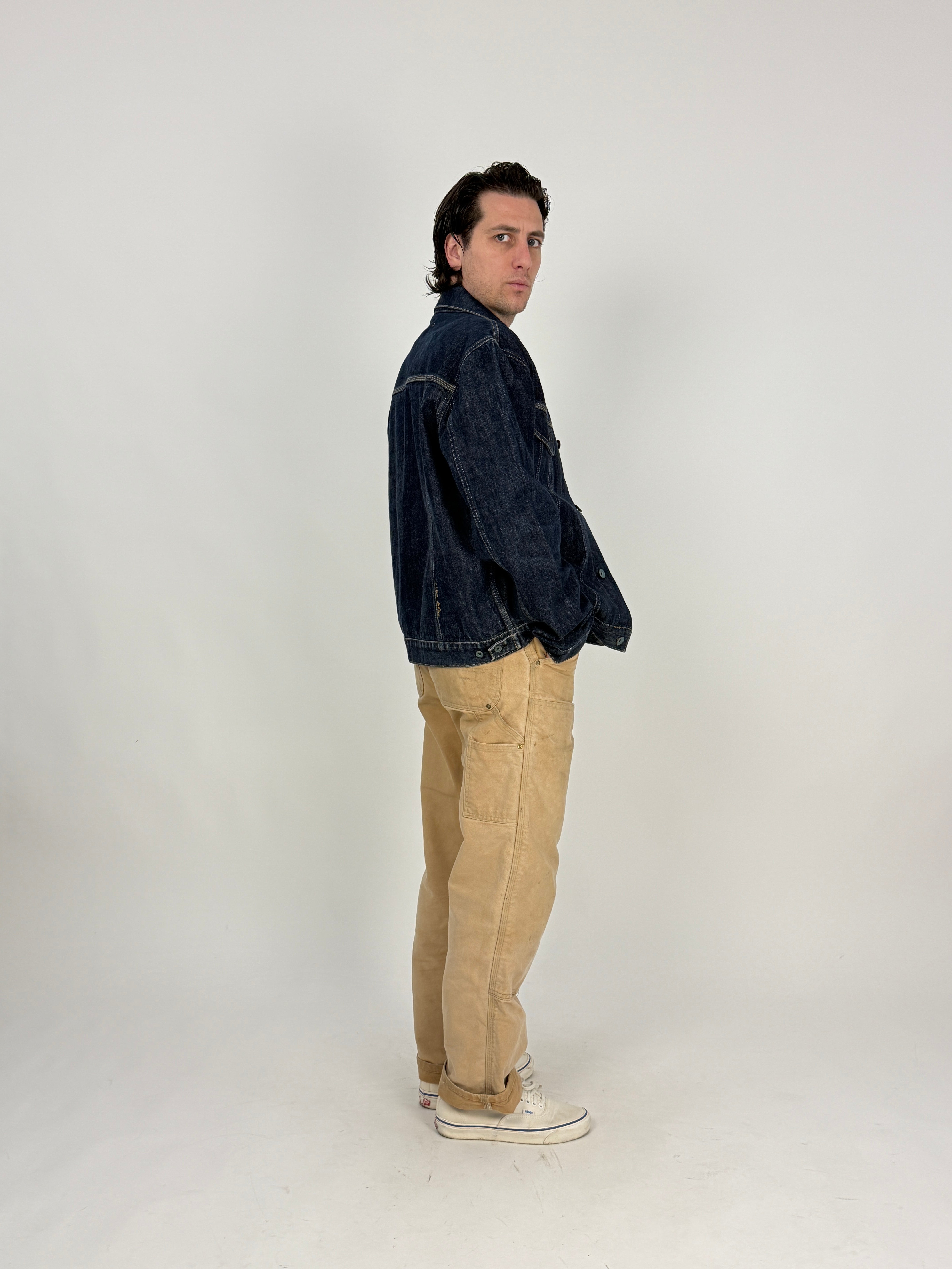 Giacca Denim Rifle Selvedge - Taglia XL