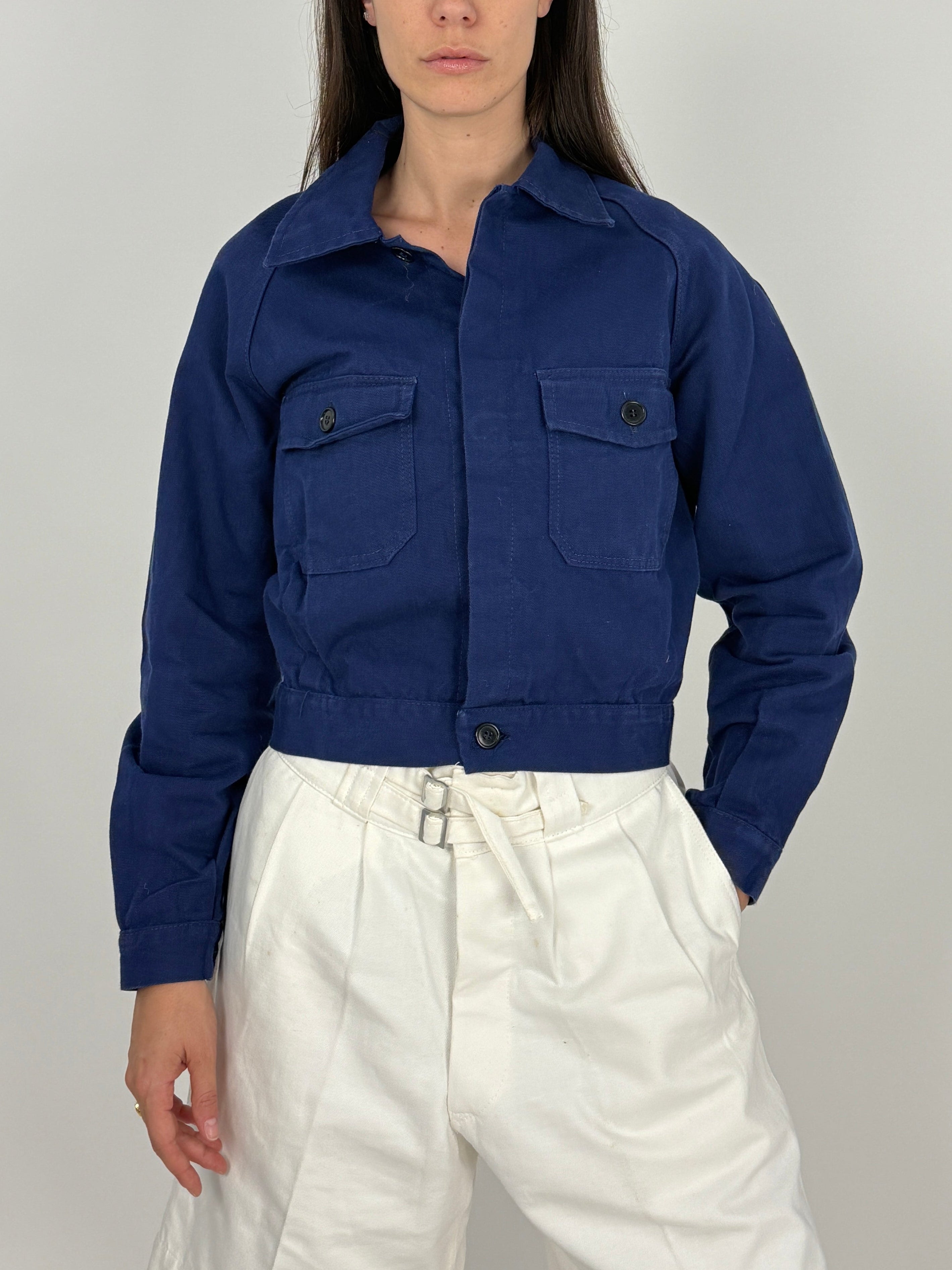 Work Jacket con Cimosa Anni '70 - Taglia M