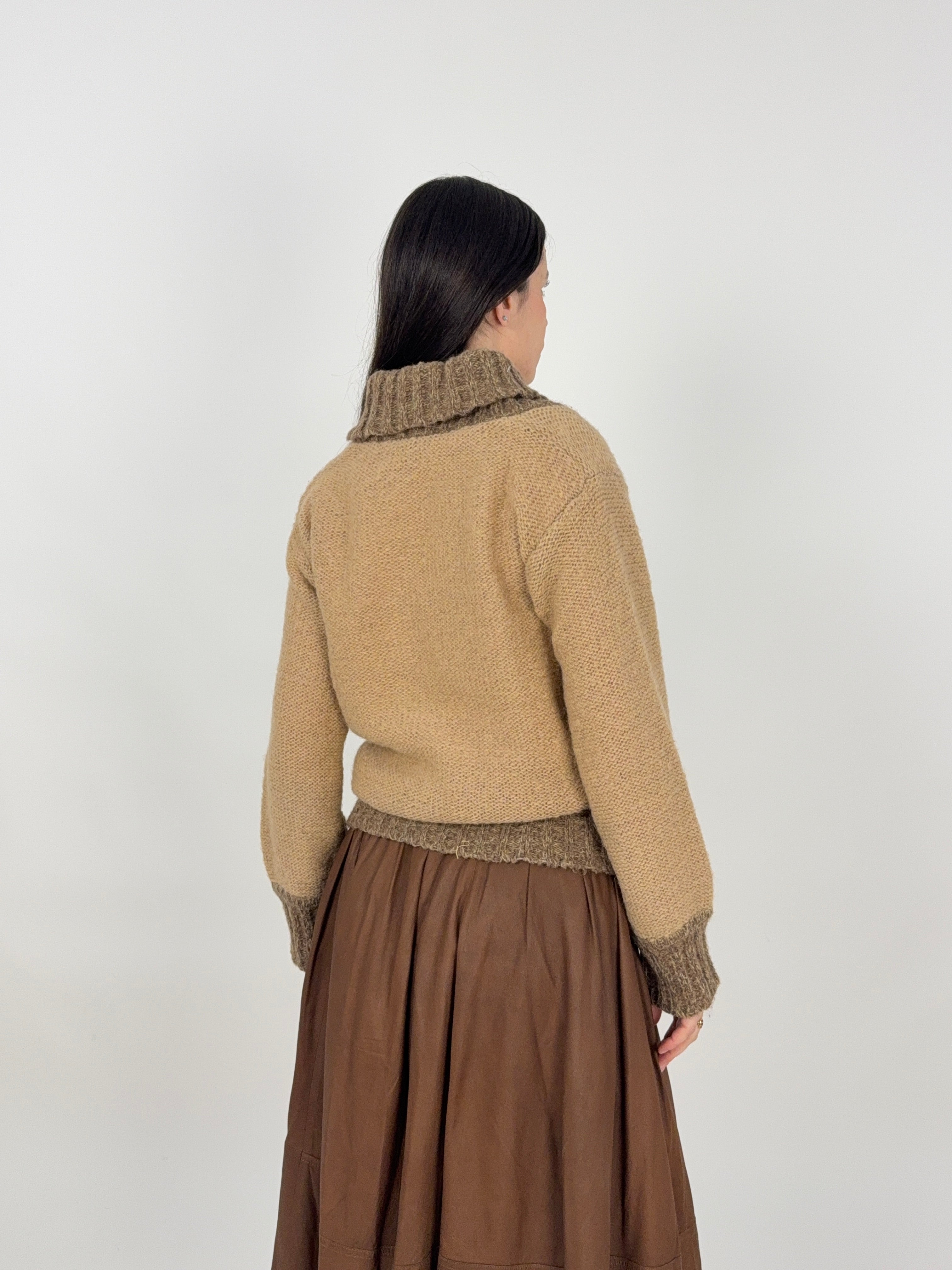 Maglione LA SQUADRA anni '70 in lana - Paris/Monte Carlo