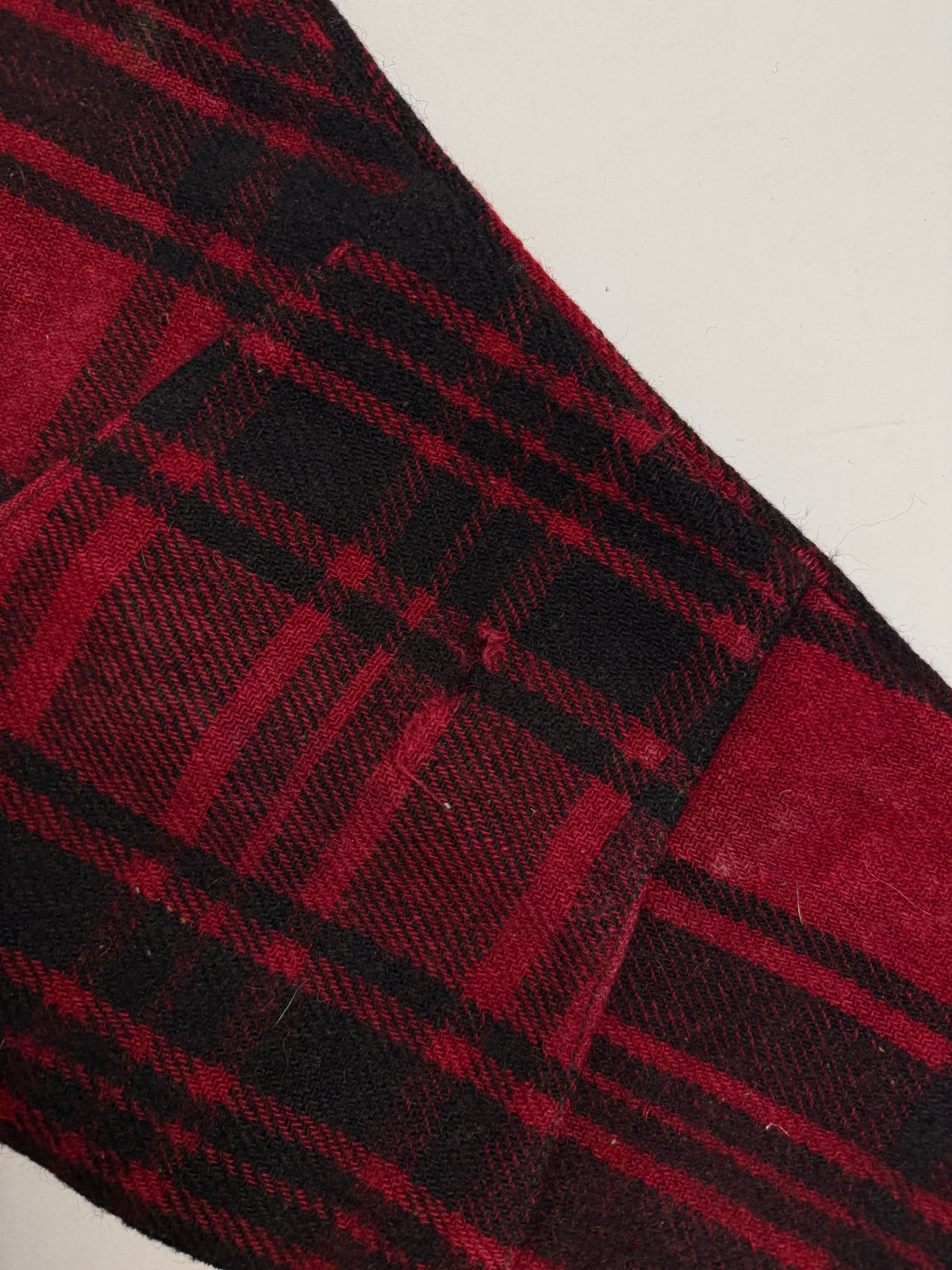 Pantaloni Caccia Soo Woolen Mills Anni '40/'50 Lana Tartan - 52/XL