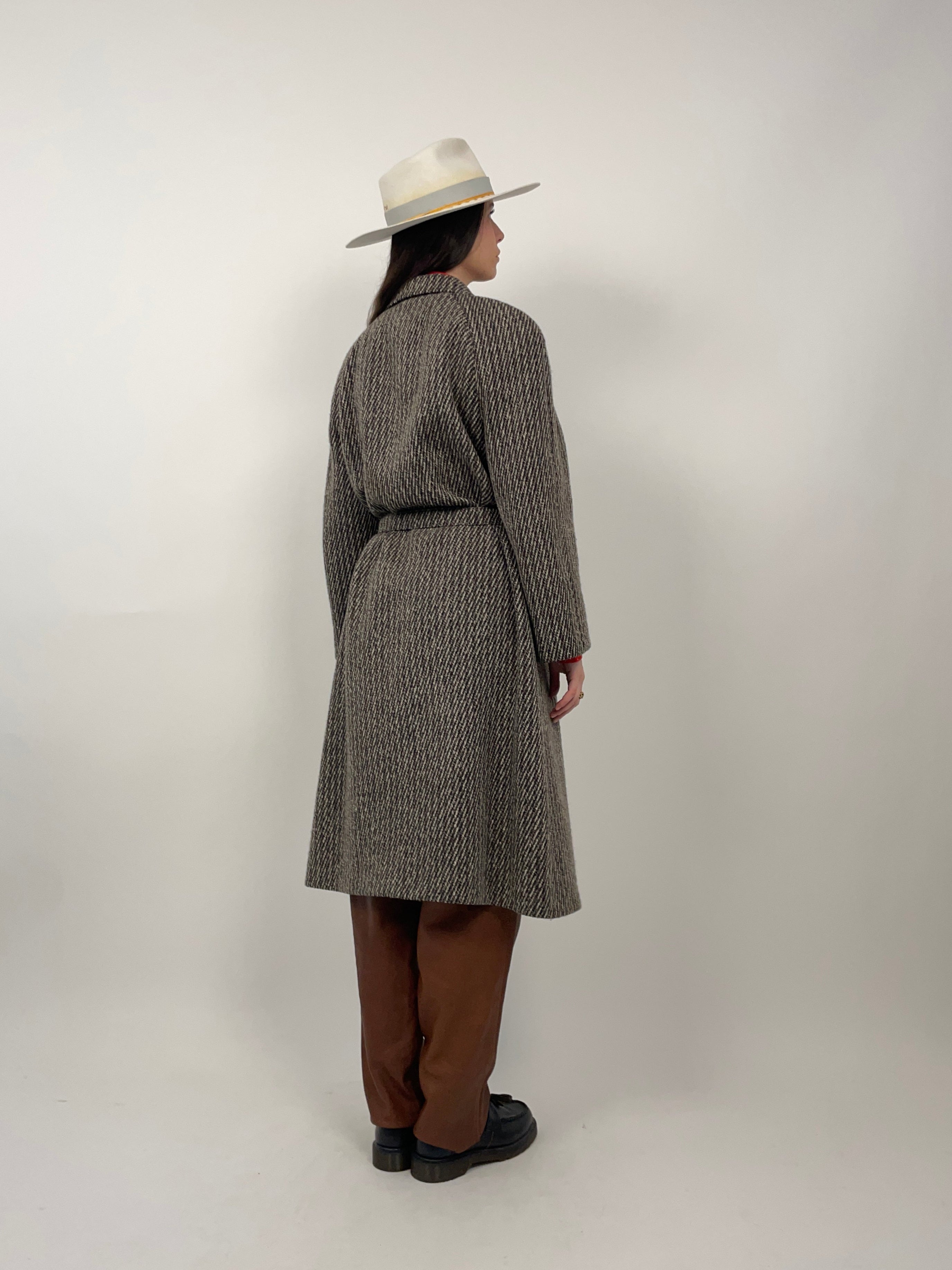 Cappotto lungo doppiopetto