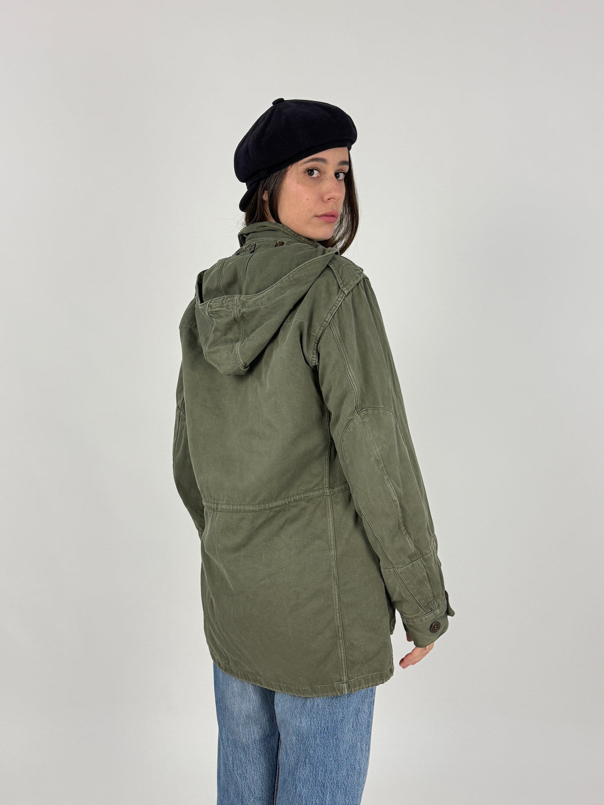 Parka Militare Francese M64 SCECAM Paris 1969 - Taglia M/L