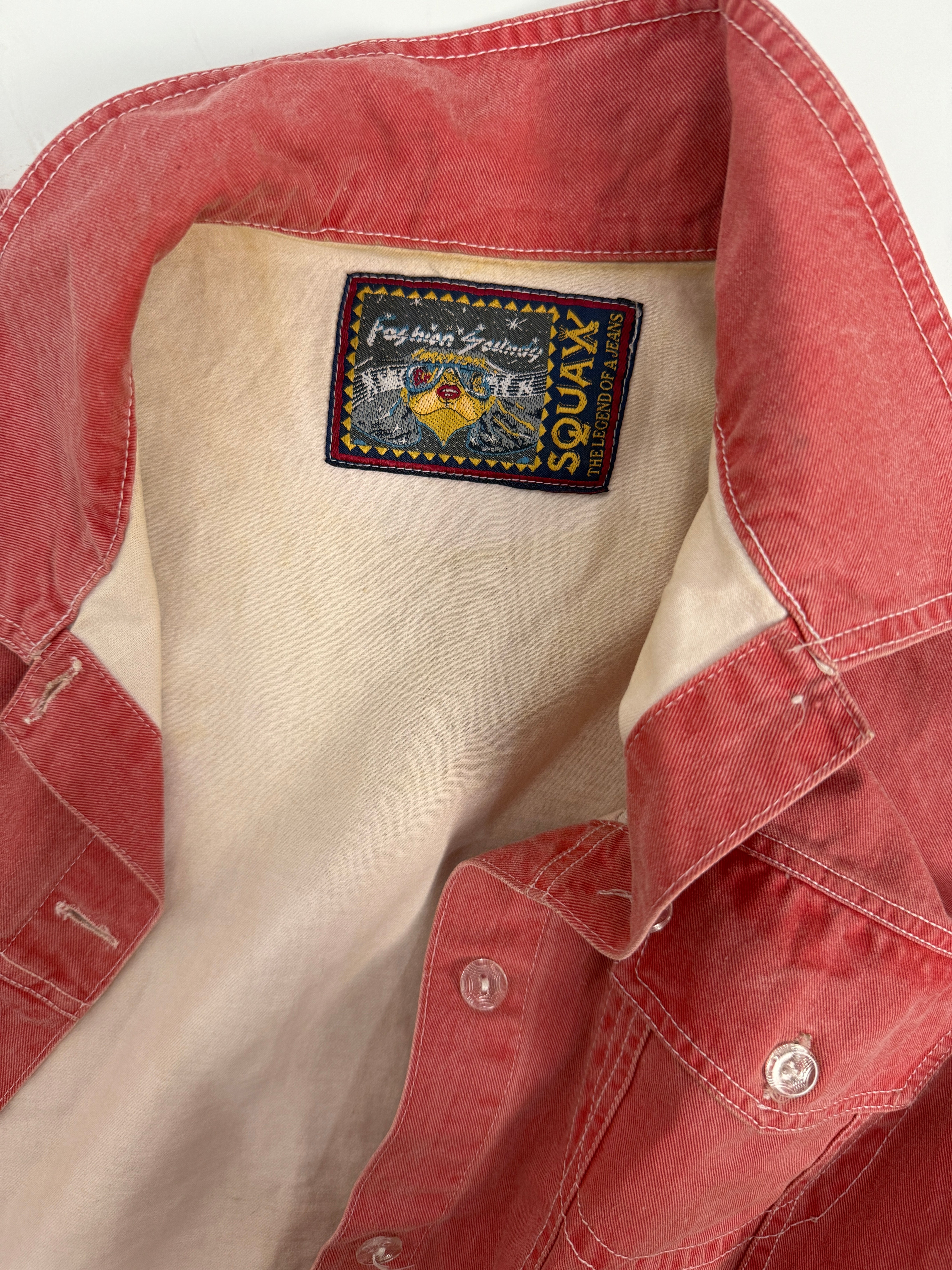 Gilet in denim di cotone