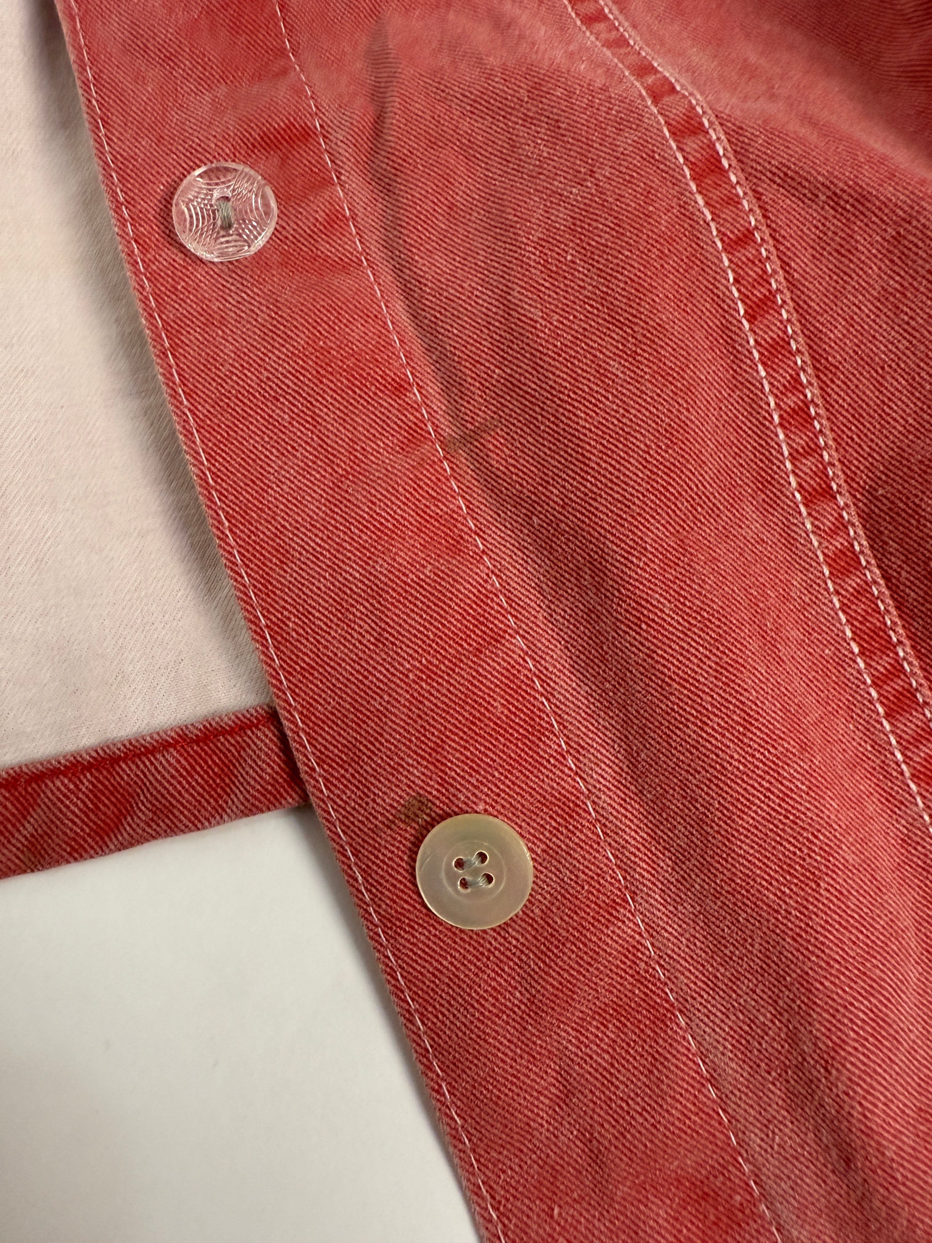 Gilet in denim di cotone