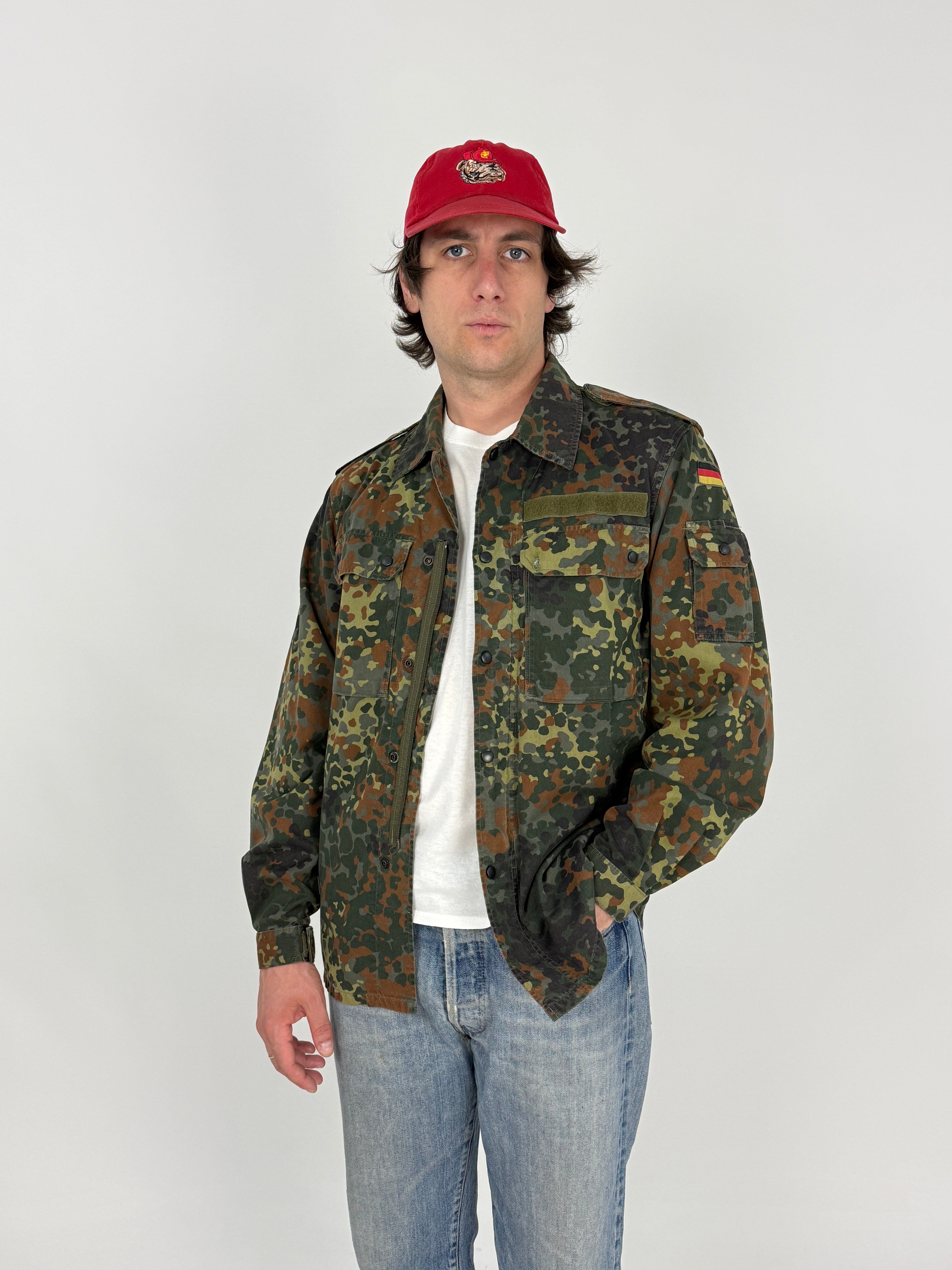 Camicia Militare Bundeswehr Flecktarn  1996 - Taglia M