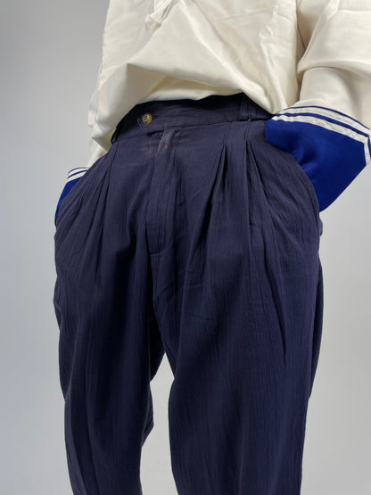 Pantalone anni '80 in cotone