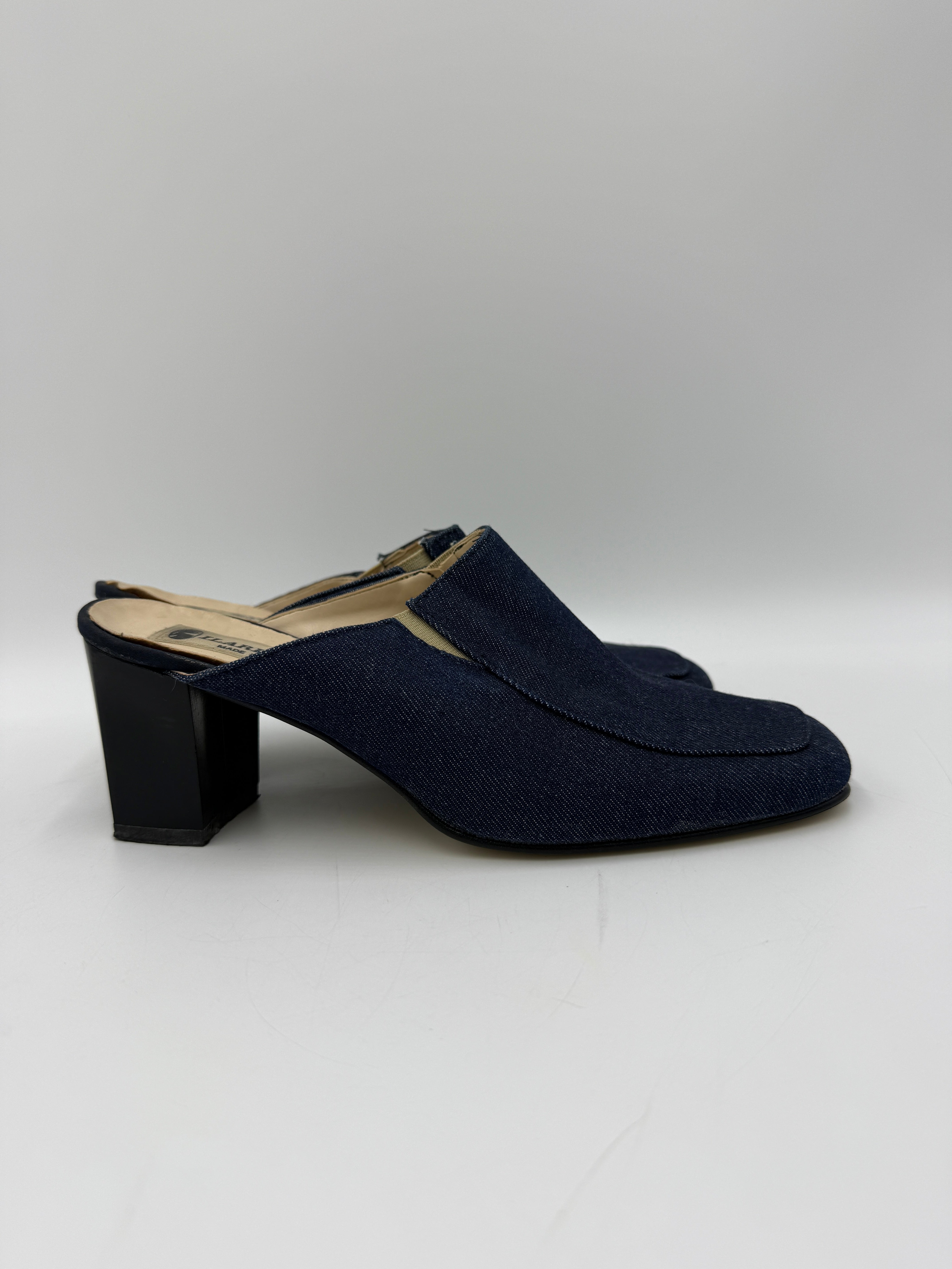 Mules Vintage in Denim - Numero 37