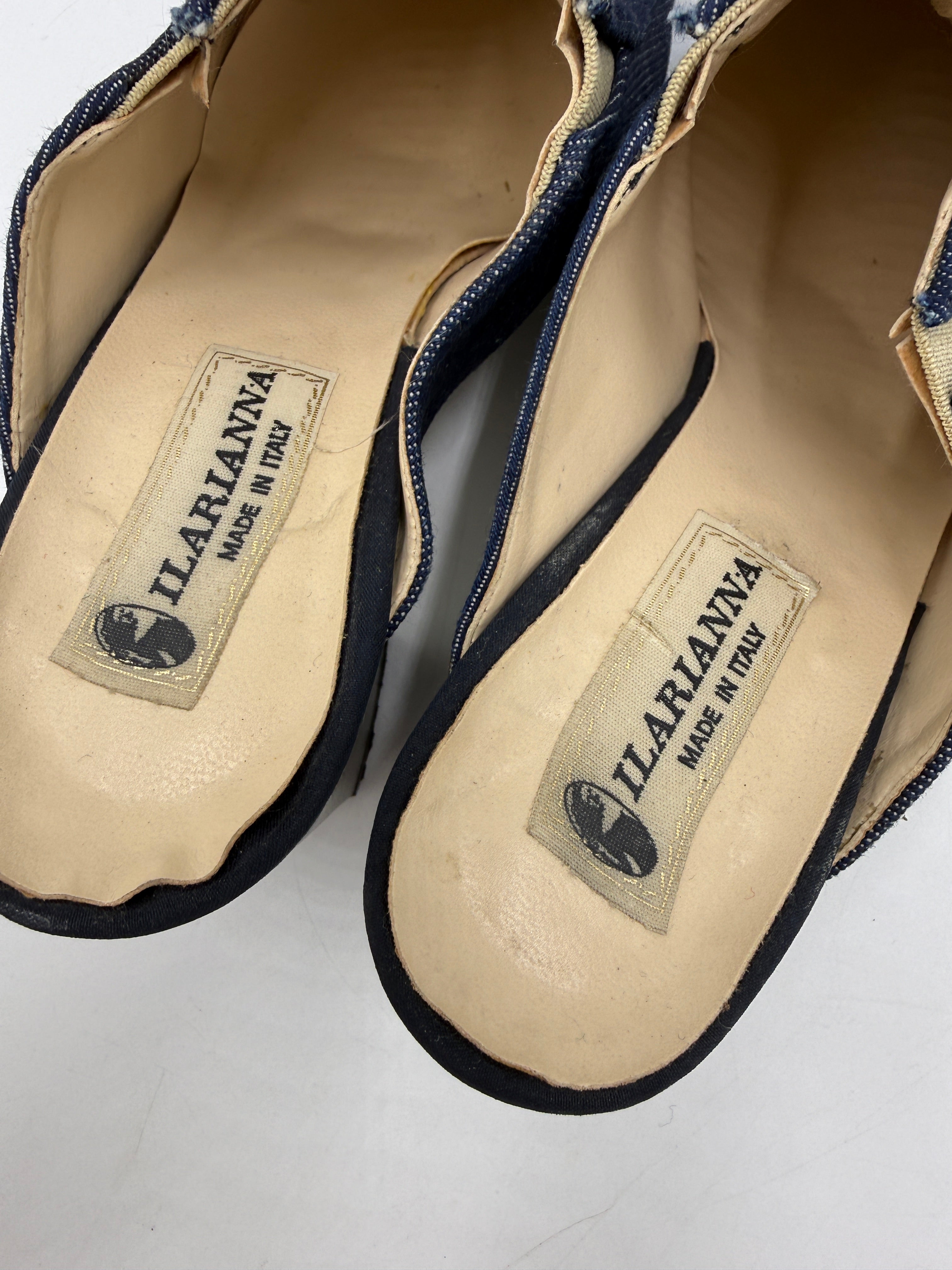 Mules Vintage in Denim - Numero 37
