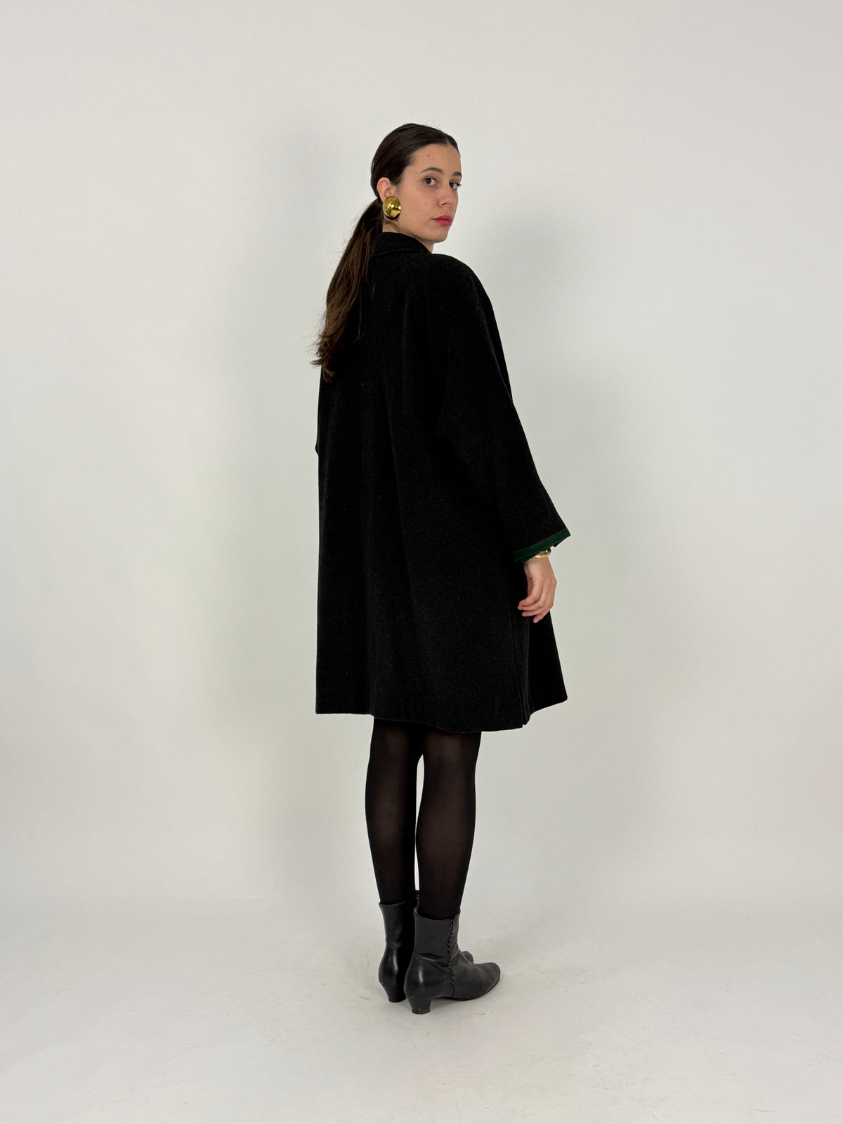 Cappotto Loden Austriaco Vintage H. Moser  - Taglia M/L