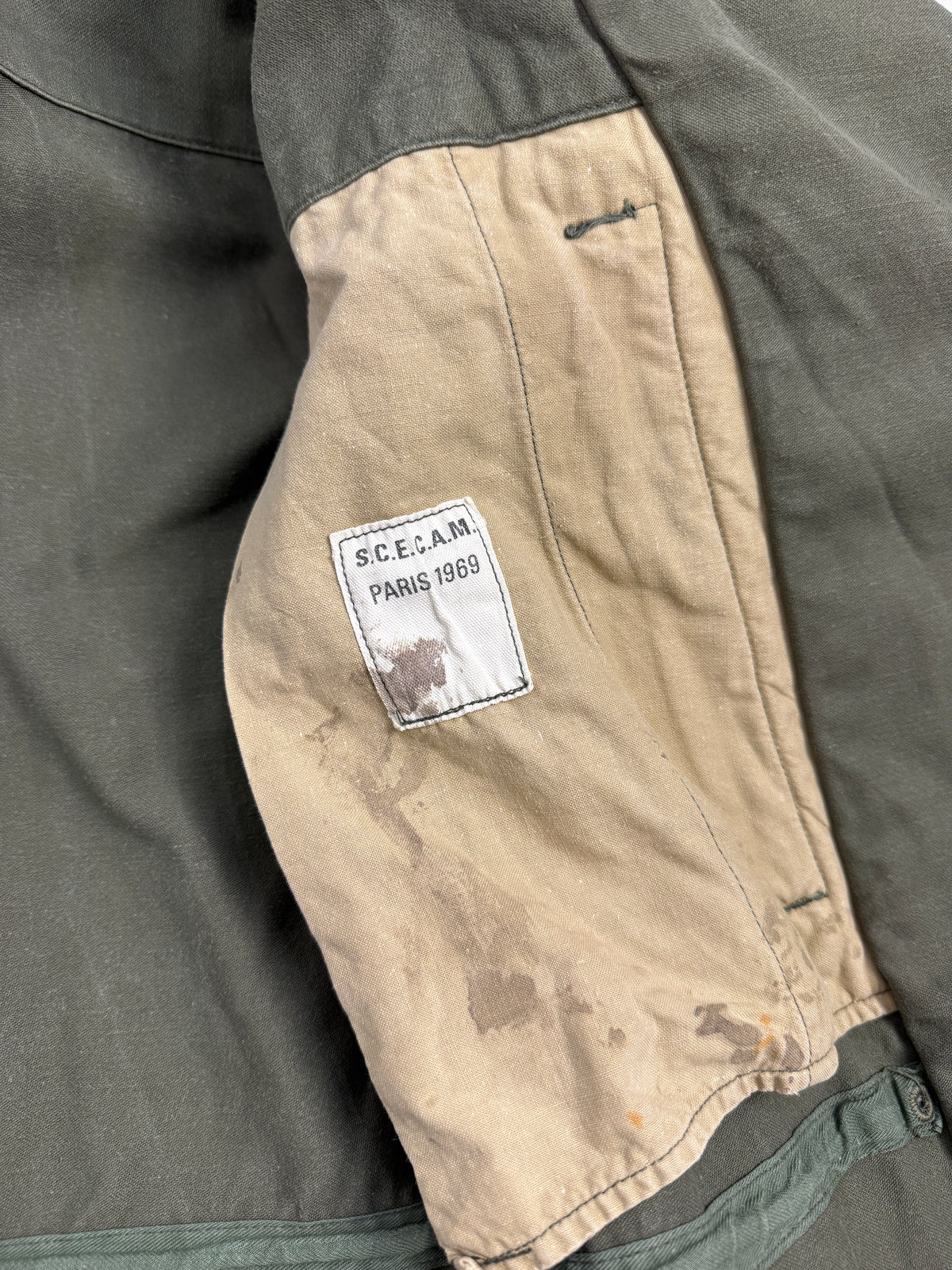 Parka Militare Francese M64 SCECAM Paris 1969 - Taglia M/L