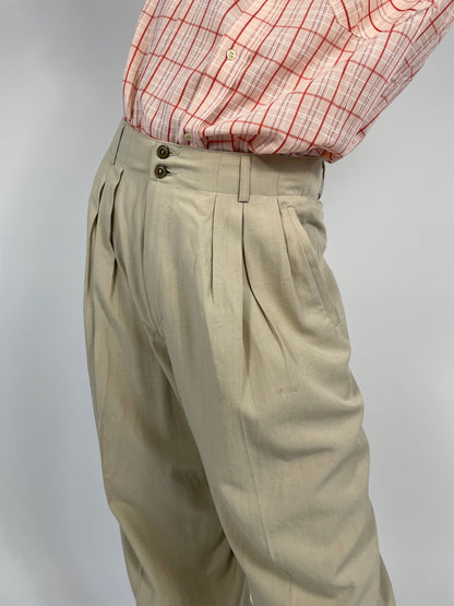 pantalone-vintage-da-uomo-estivo-colore-beige