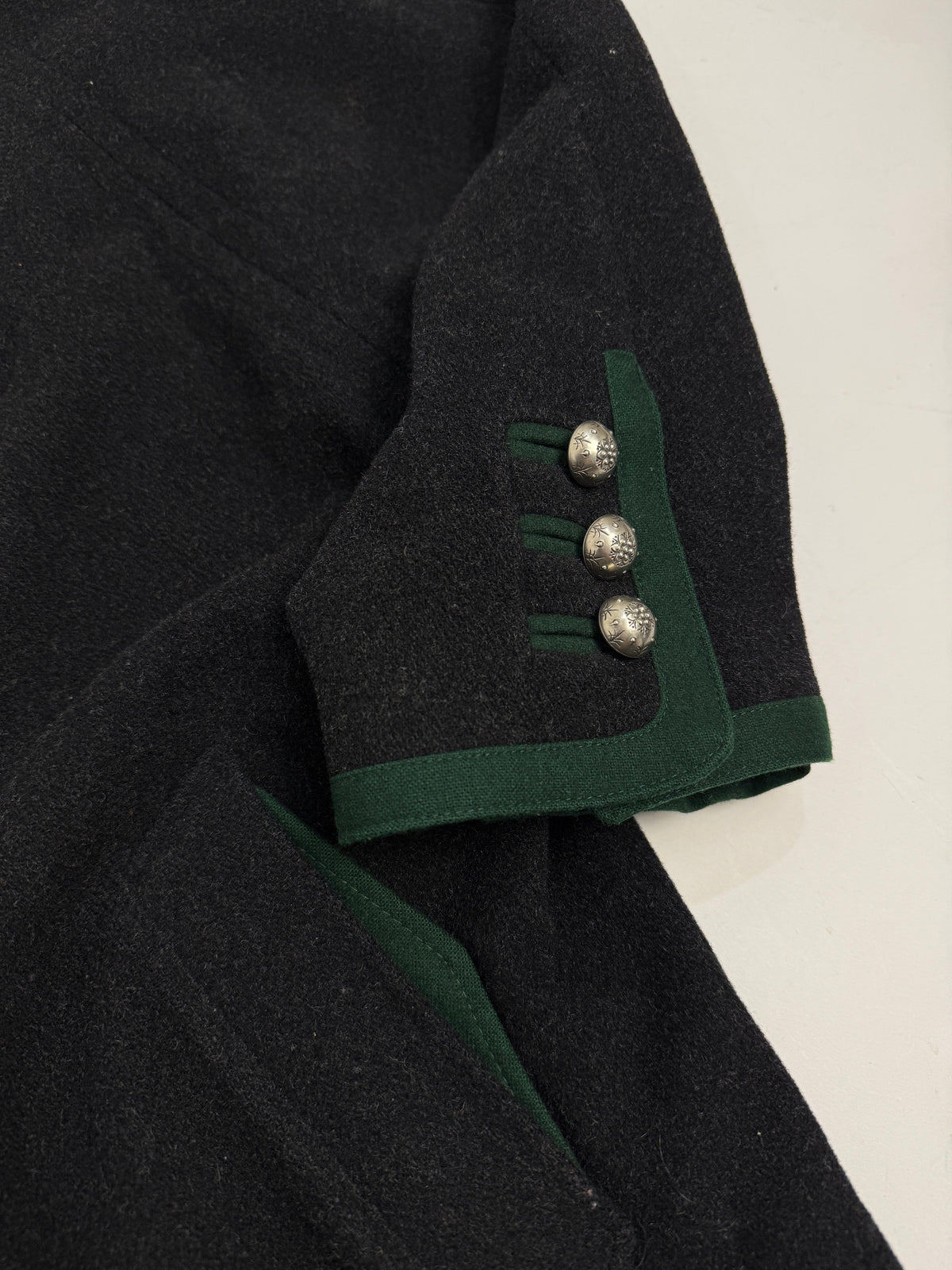 Cappotto Loden Austriaco Vintage H. Moser  - Taglia M/L