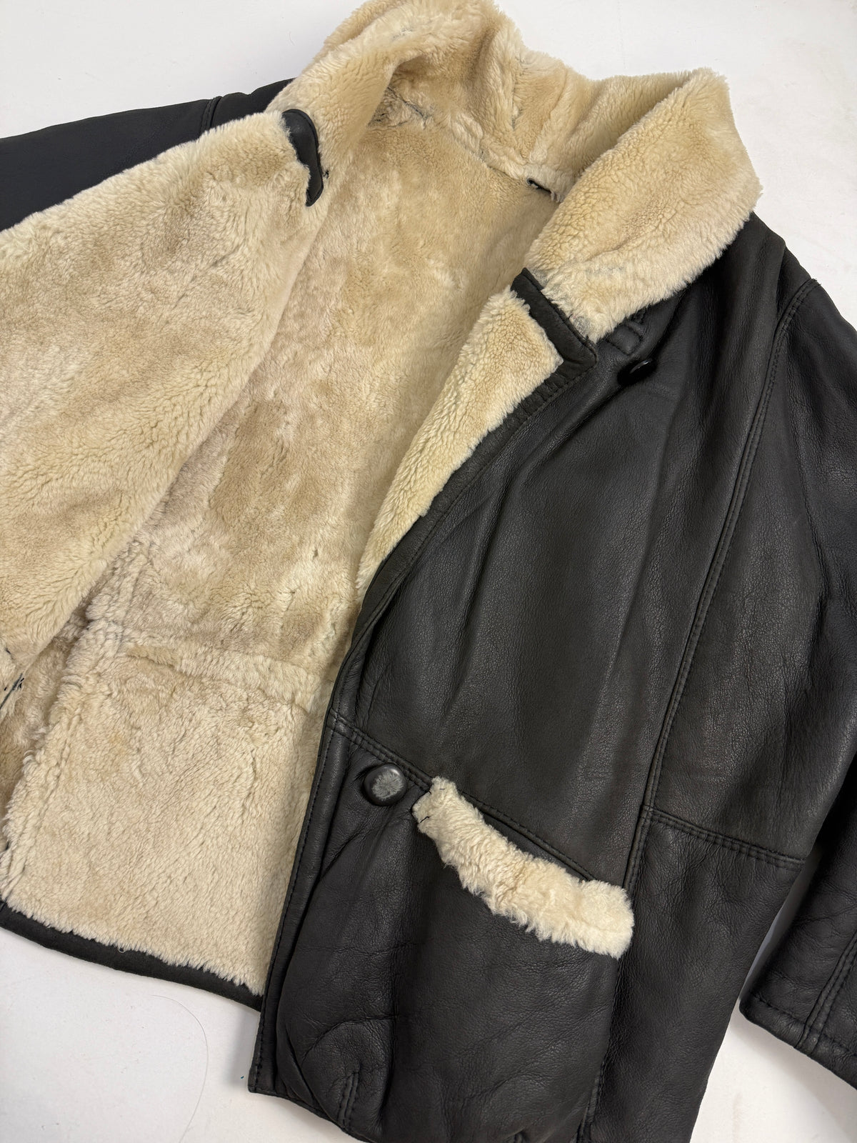 Interno panna e collo dello shearling Arsenio