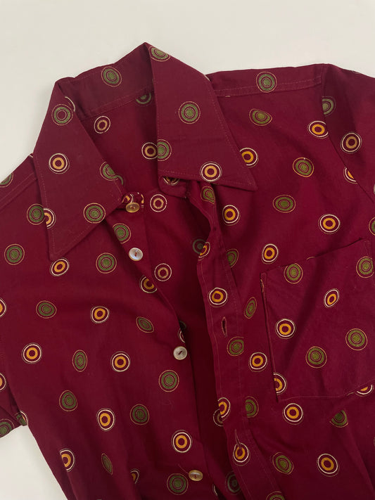 Camicia fantasia anni '70