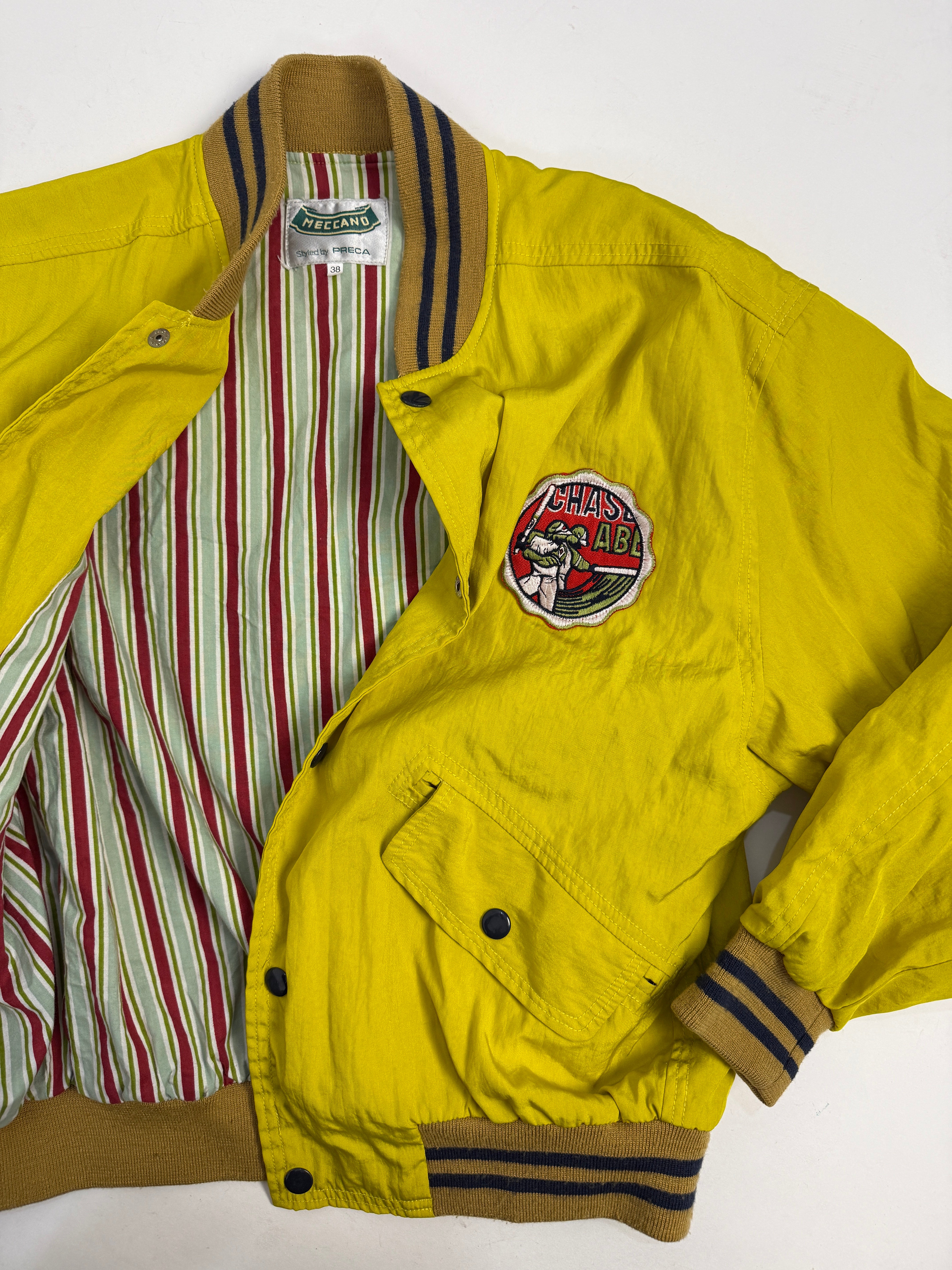 Bomber anni '90 giallo ocra - taglia S