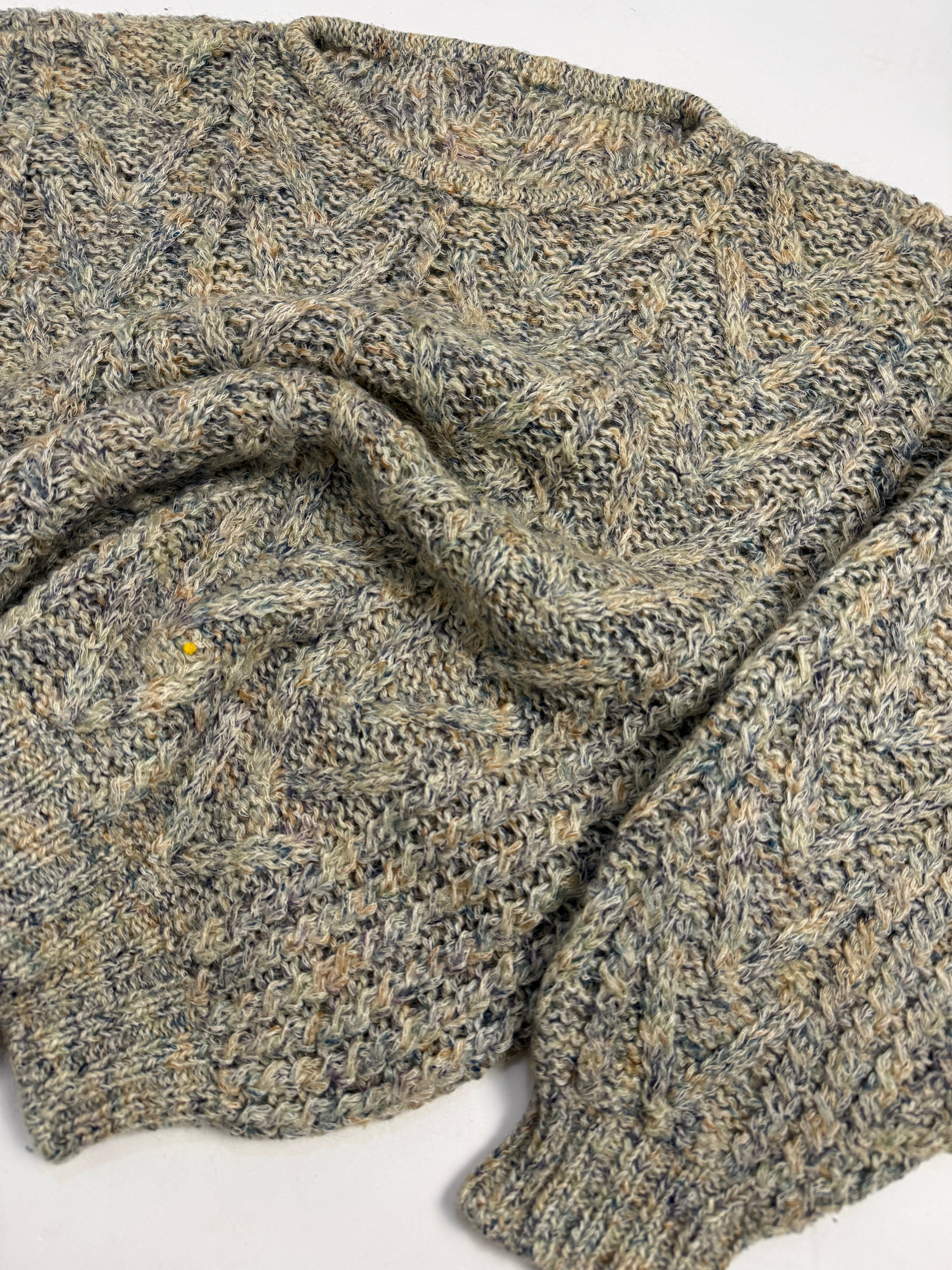 Maglione vintage fatto a mano in lana