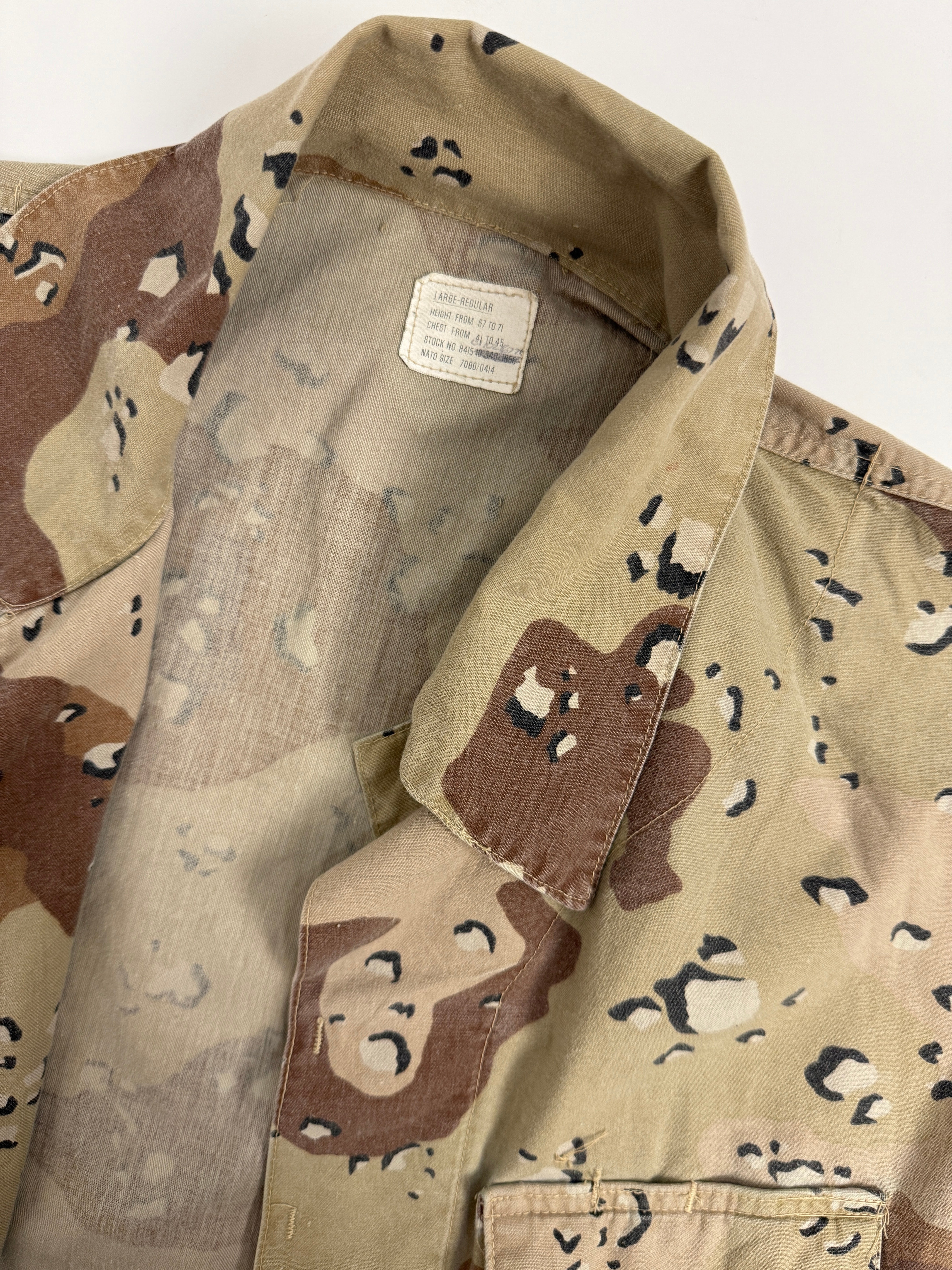 Gilet Militare Desert Camo