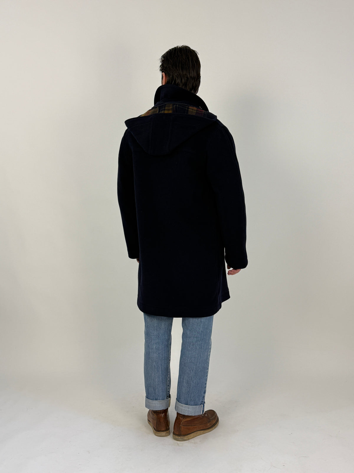 Montgomery Vintage Blu Interno Tartan - Taglia M