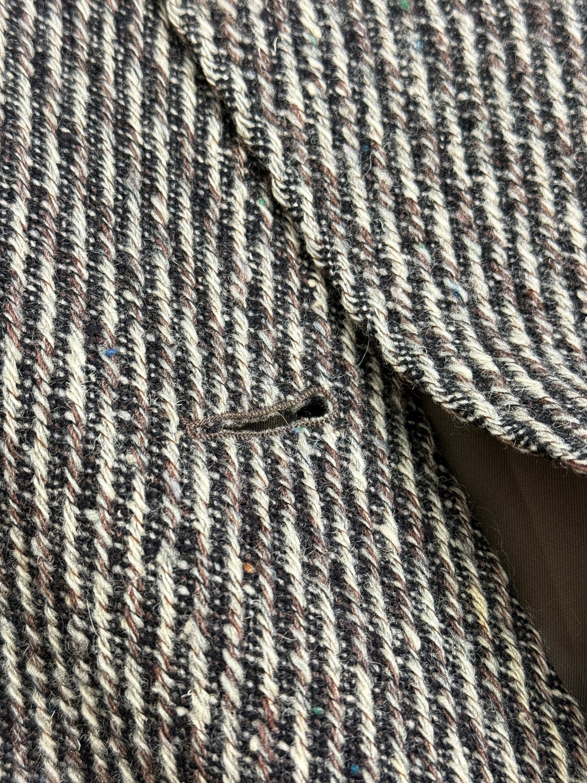 Cappotto lungo doppiopetto vintage con cintura - Taglia L