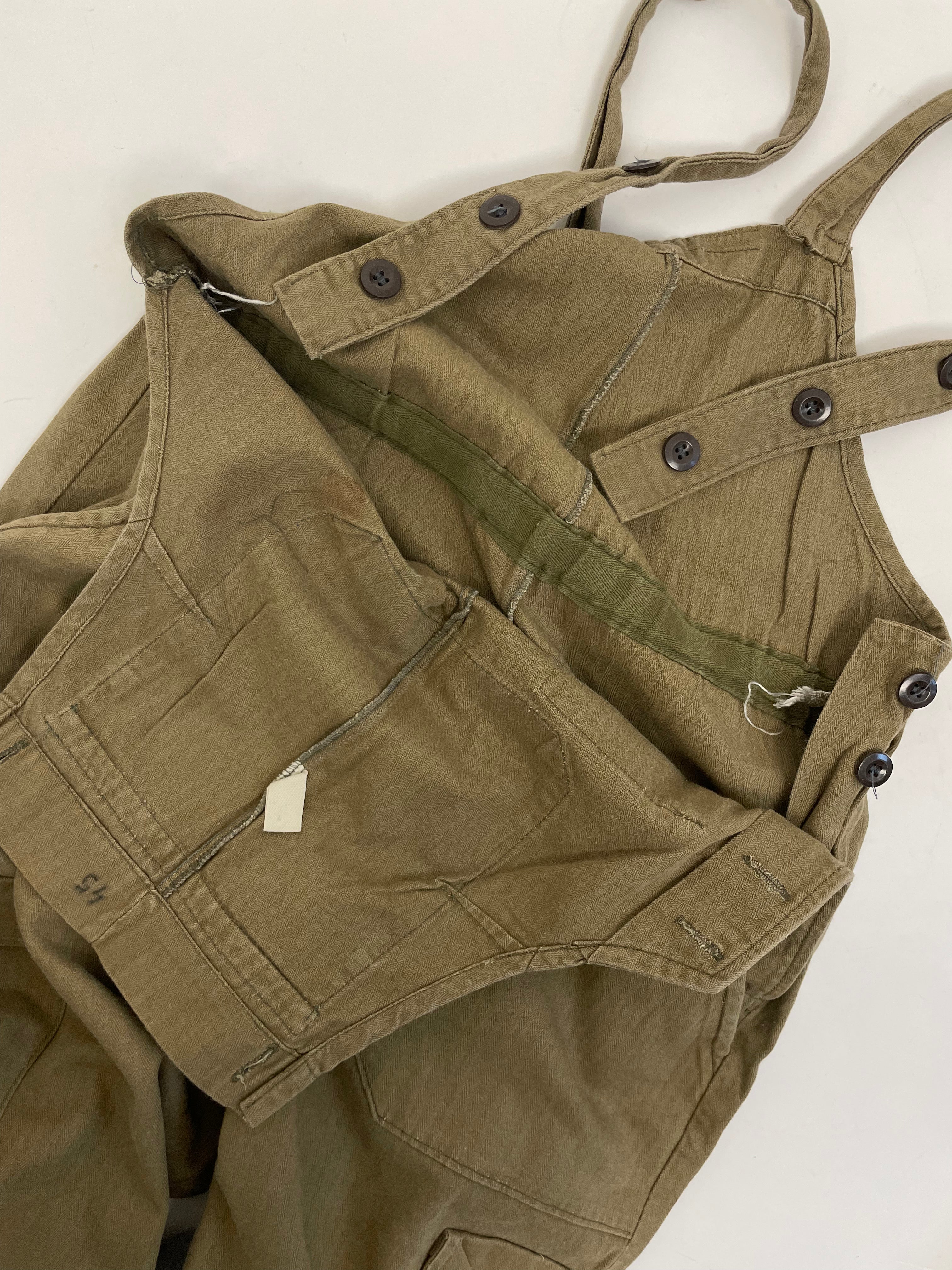 Salopette Esercito Cieco anni '70