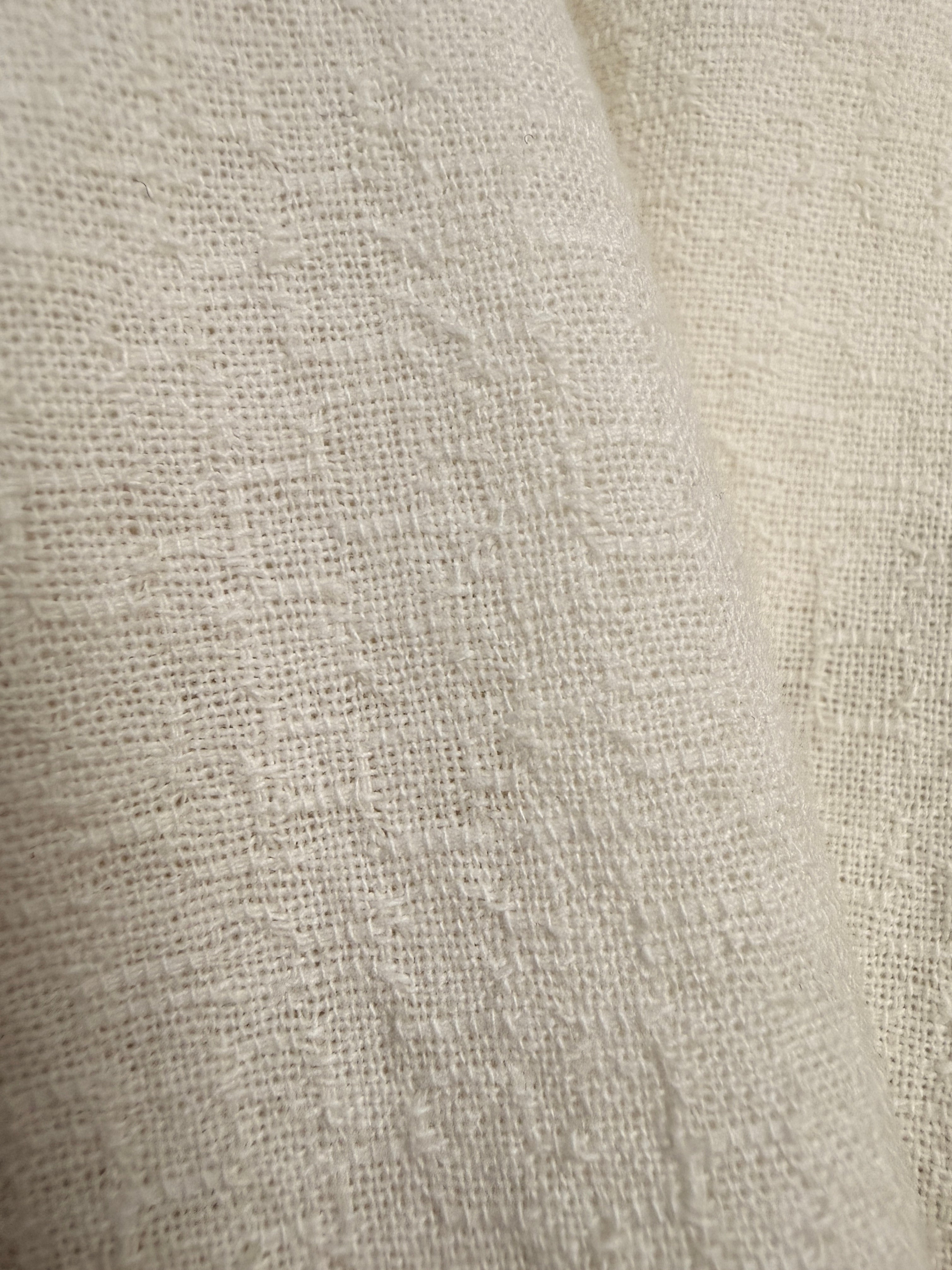 Camicia Vintage Trachten Cotone Bianco - Taglia L