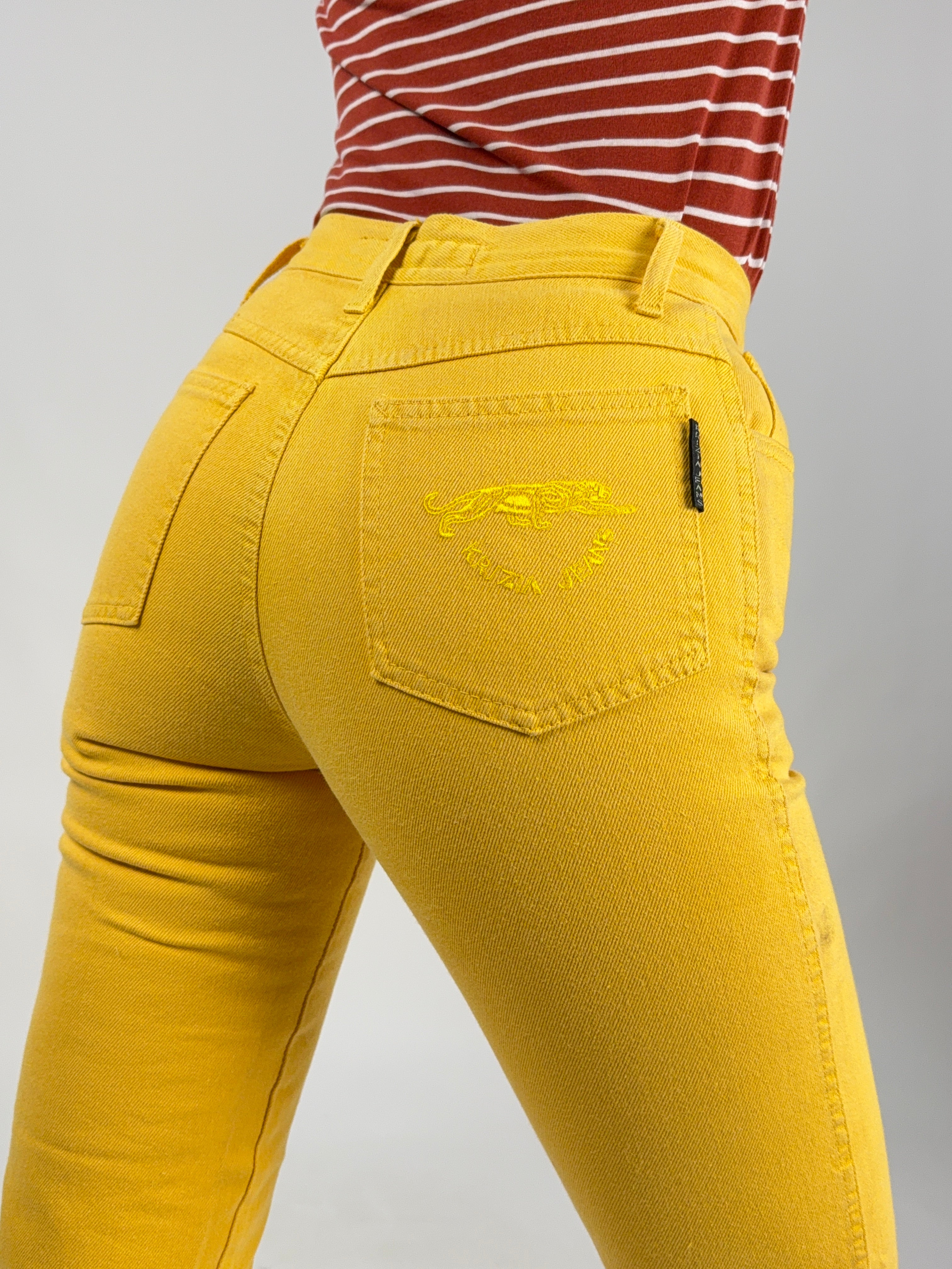 Krizia-Jeans aus den 1980ern