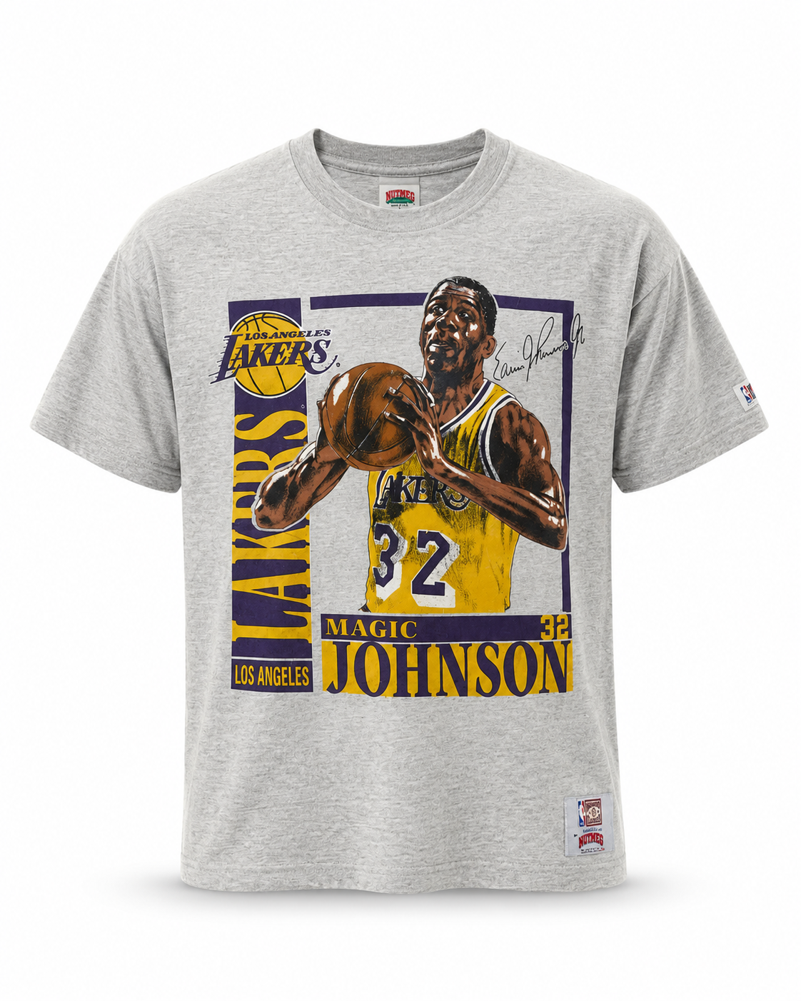 T-shirt Magic Johnson LA Lakers anni '90