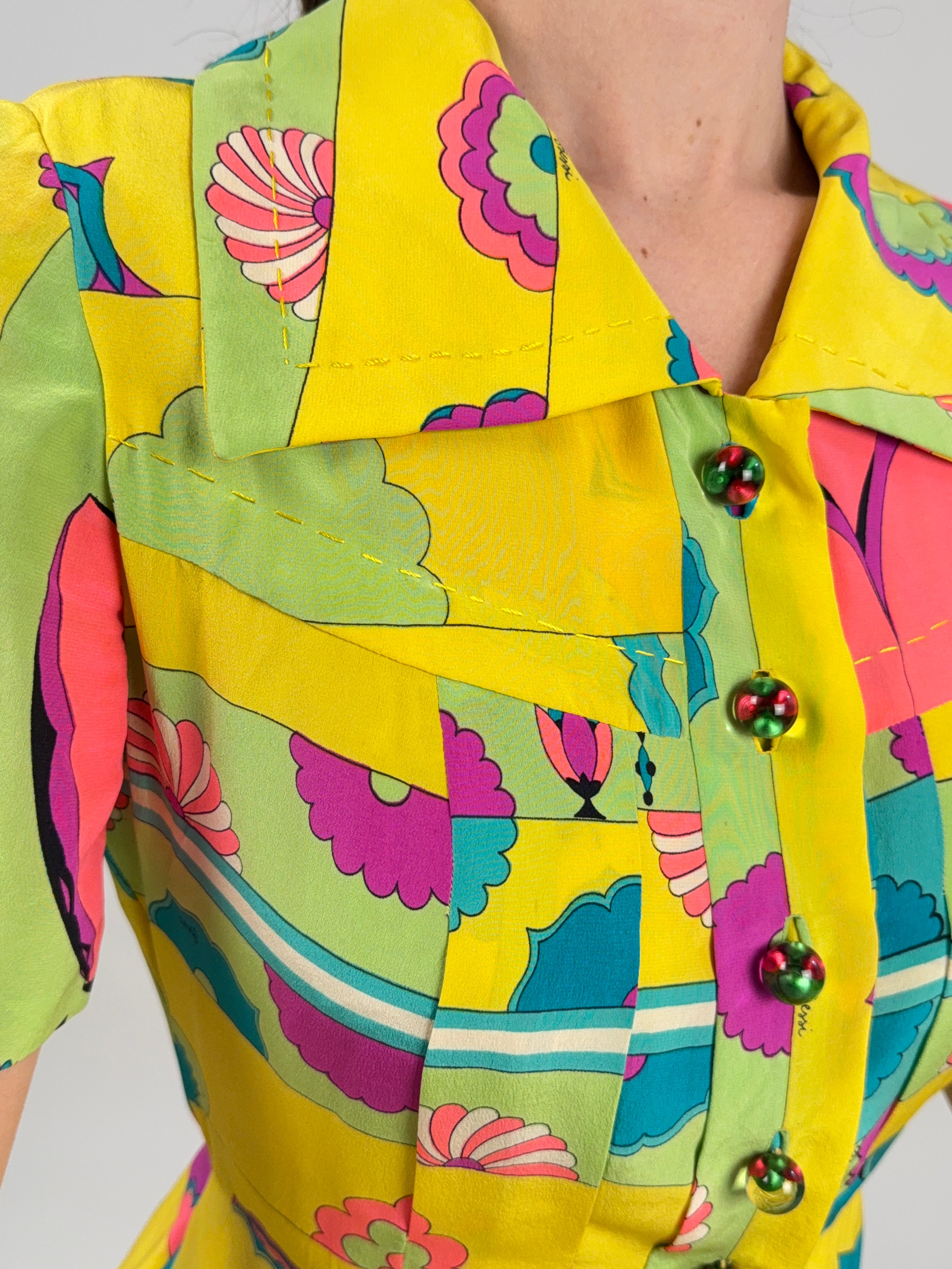 Abito Sartoriale fatto a mano con tessuto Averardo Bessi – Anni '70